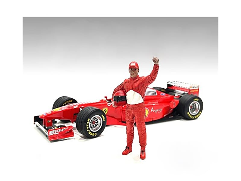 "Racing Legends" 90's Set of 2 Diecast Figures for 1/43 Scale Models by American Diorama - Image 3