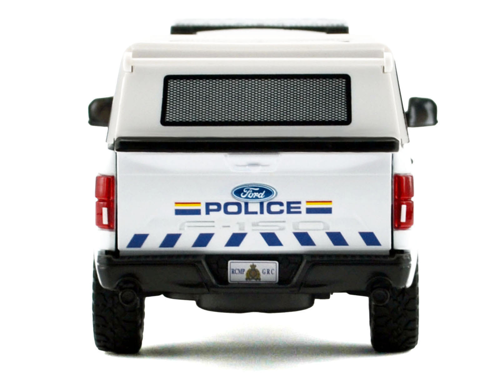 2019 Ford F-150 Lariat Crew Cab Pickup Truck with Camper Box "Royal Canadian Mounted Police" White "Law Enforcement and Public Service" Series 1/27 Diecast Model Car by Motormax - Image 5