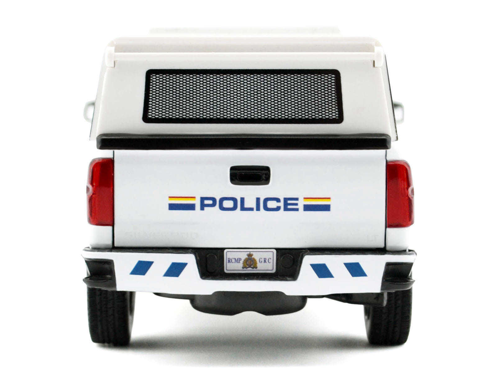 2017 Chevrolet Silverado 1500 LT Z71 Crew Cab Pickup Truck with Camper Box "Royal Canadian Mounted Police" White "Law Enforcement and Public Service" Series 1/27 Diecast Model Car by Motormax - Image 5
