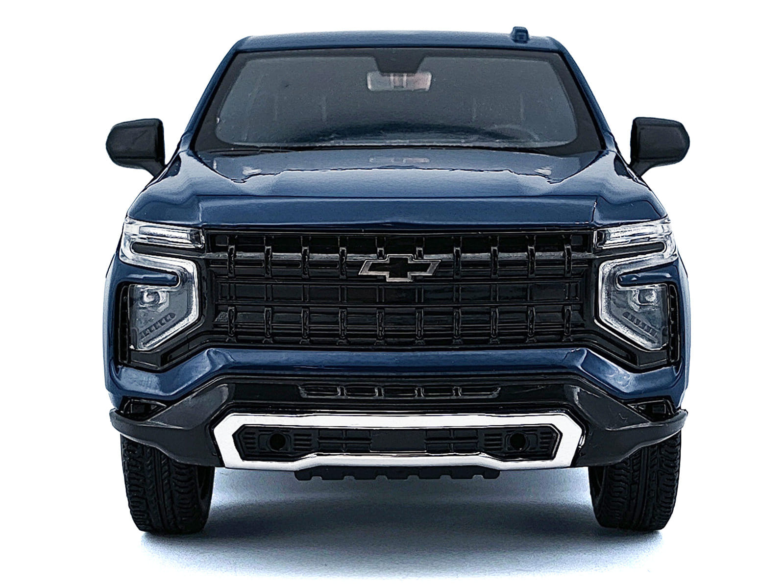 2025 Chevrolet Tahoe PPV Dark Blue "Custom Builder's Kit - Law Enforcement and Public Service" Series 1/24 Diecast Model Car by Motormax - Image 4