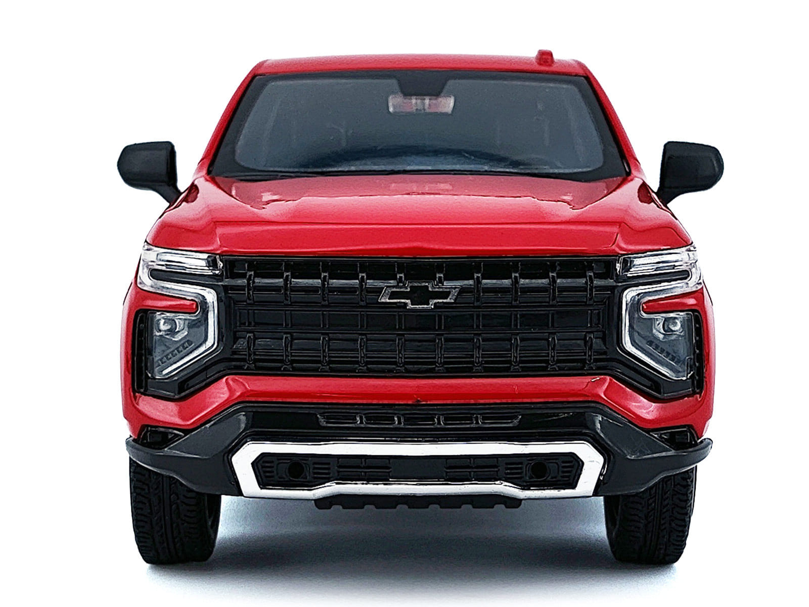 2025 Chevrolet Tahoe PPV Red "Custom Builder's Kit - Law Enforcement and Public Service" Series 1/24 Diecast Model Car by Motormax - Image 4