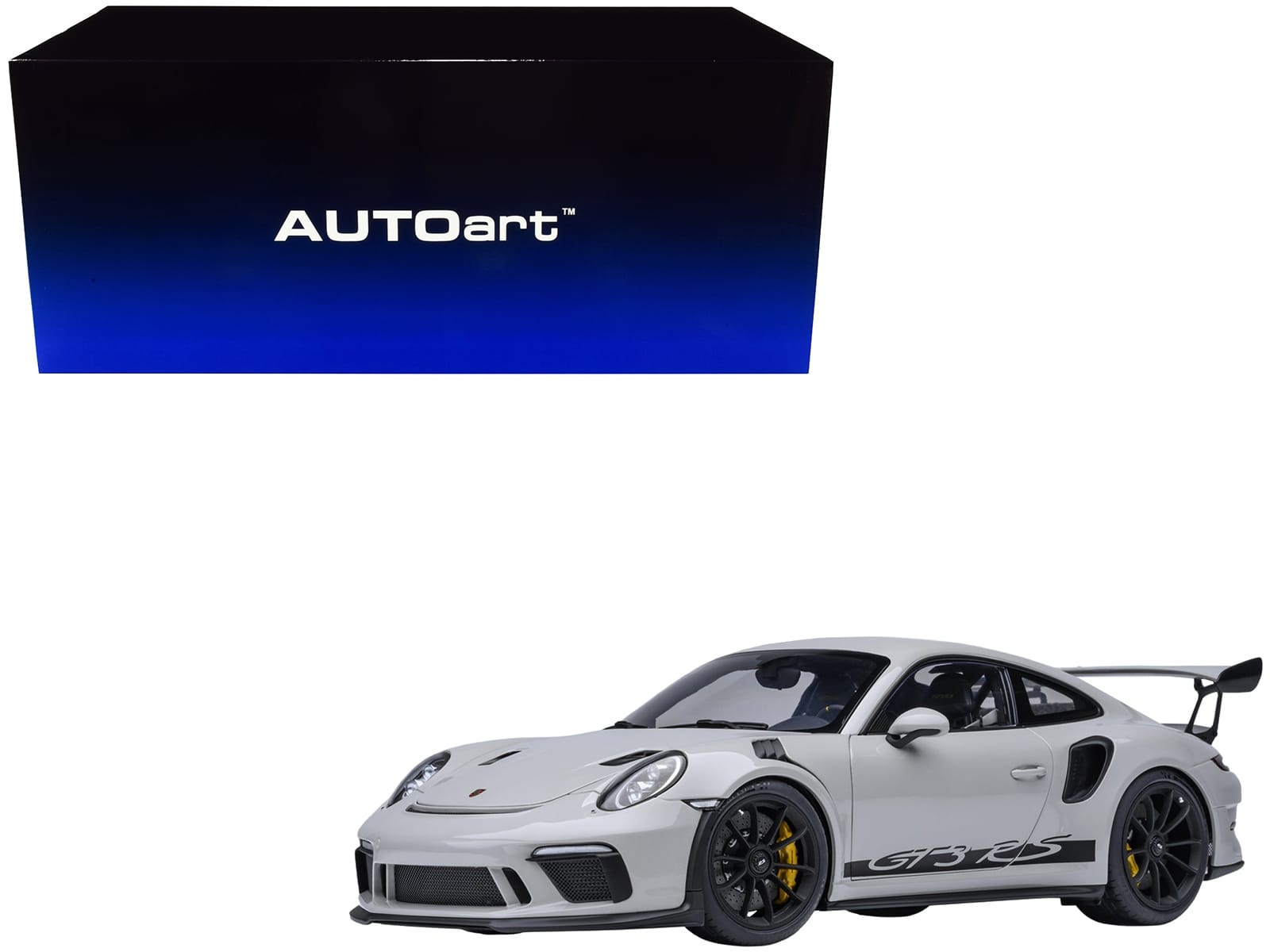Porsche 911 (991.2) GT3 RS Crayon Gray 1/18 Model Car by Autoart