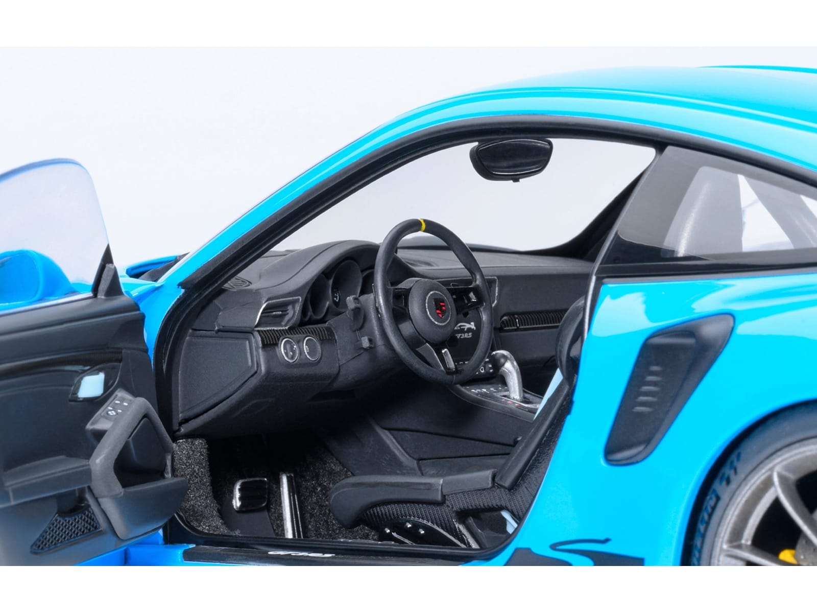 Porsche 911 (991.2) GT3 RS Riviera Blue 1/18 Model Car by Autoart - Image 4