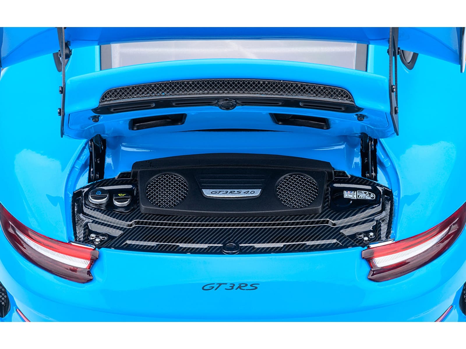 Porsche 911 (991.2) GT3 RS Riviera Blue 1/18 Model Car by Autoart - Image 5