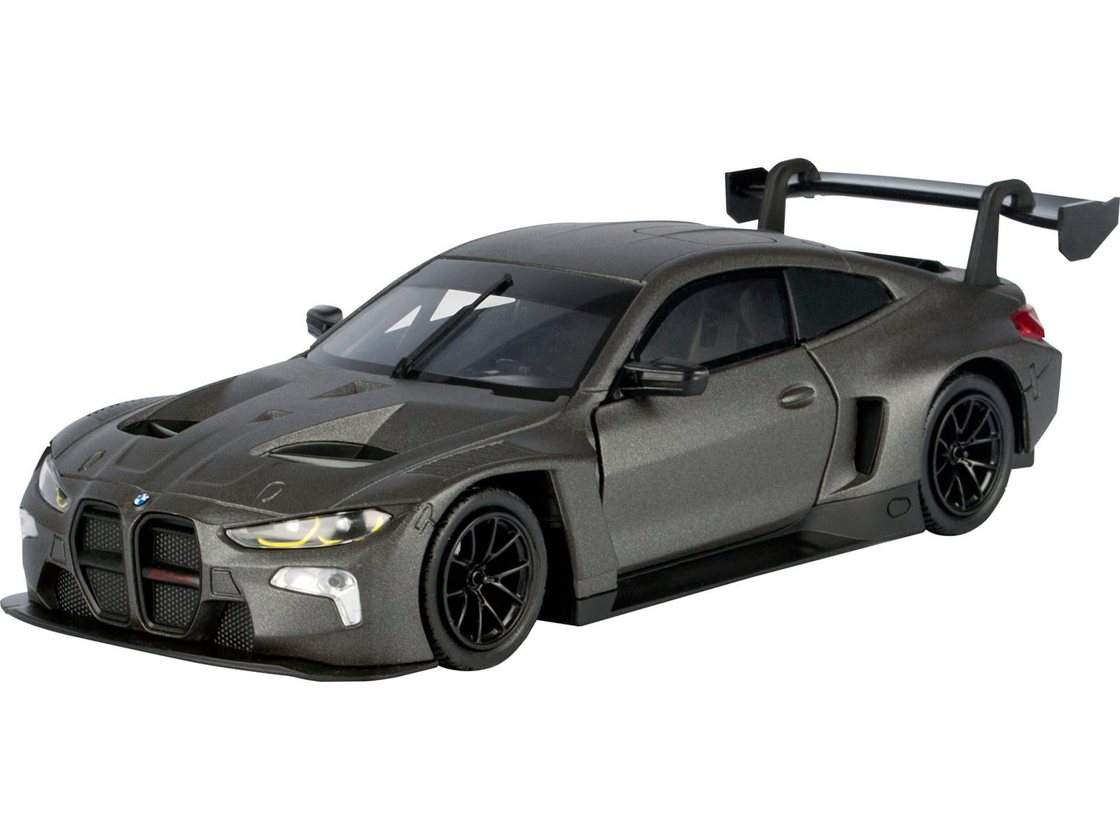 BMW M4 GT3 Matt Black "Timeless Legends" Series 1/24 Diecast Model Car by Motormax - Image 2
