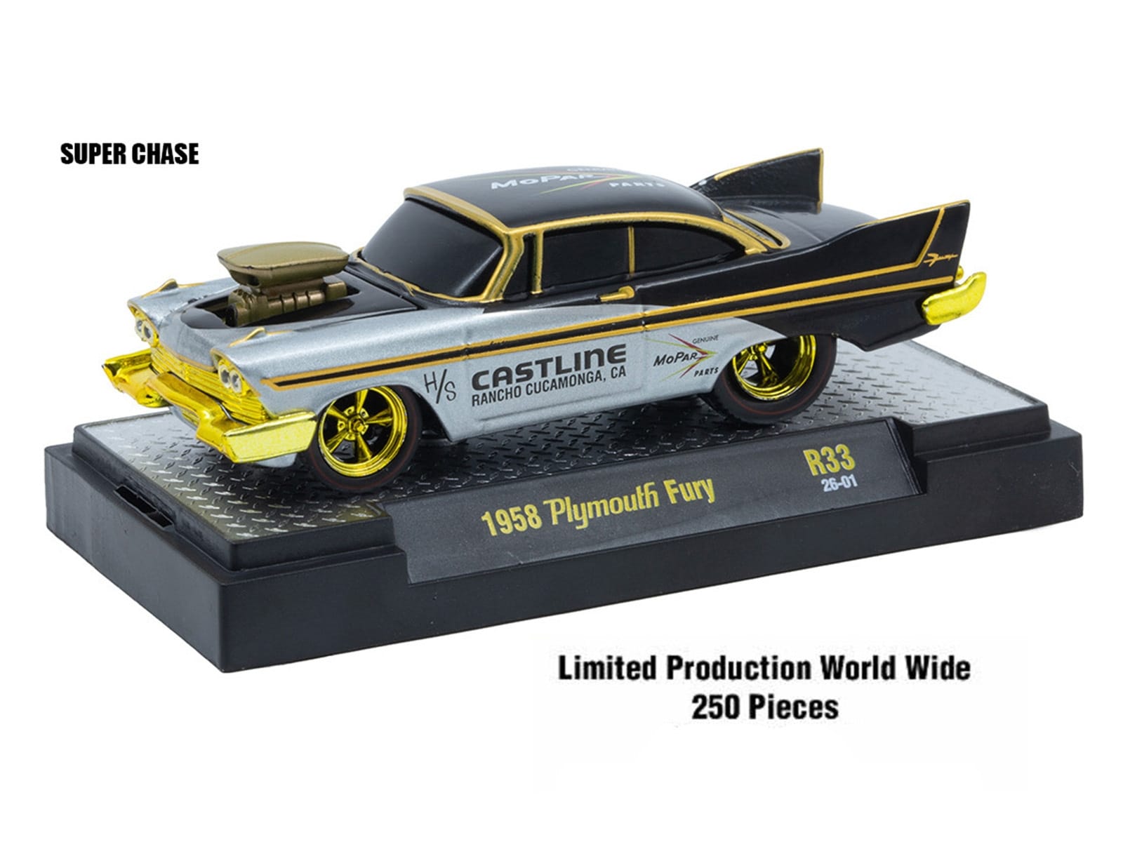 "Ground Pounders" 6 Cars Set Release 33 IN DISPLAY CASES Limited Edition 1/64 Diecast Model Cars by M2 Machines - Image 3