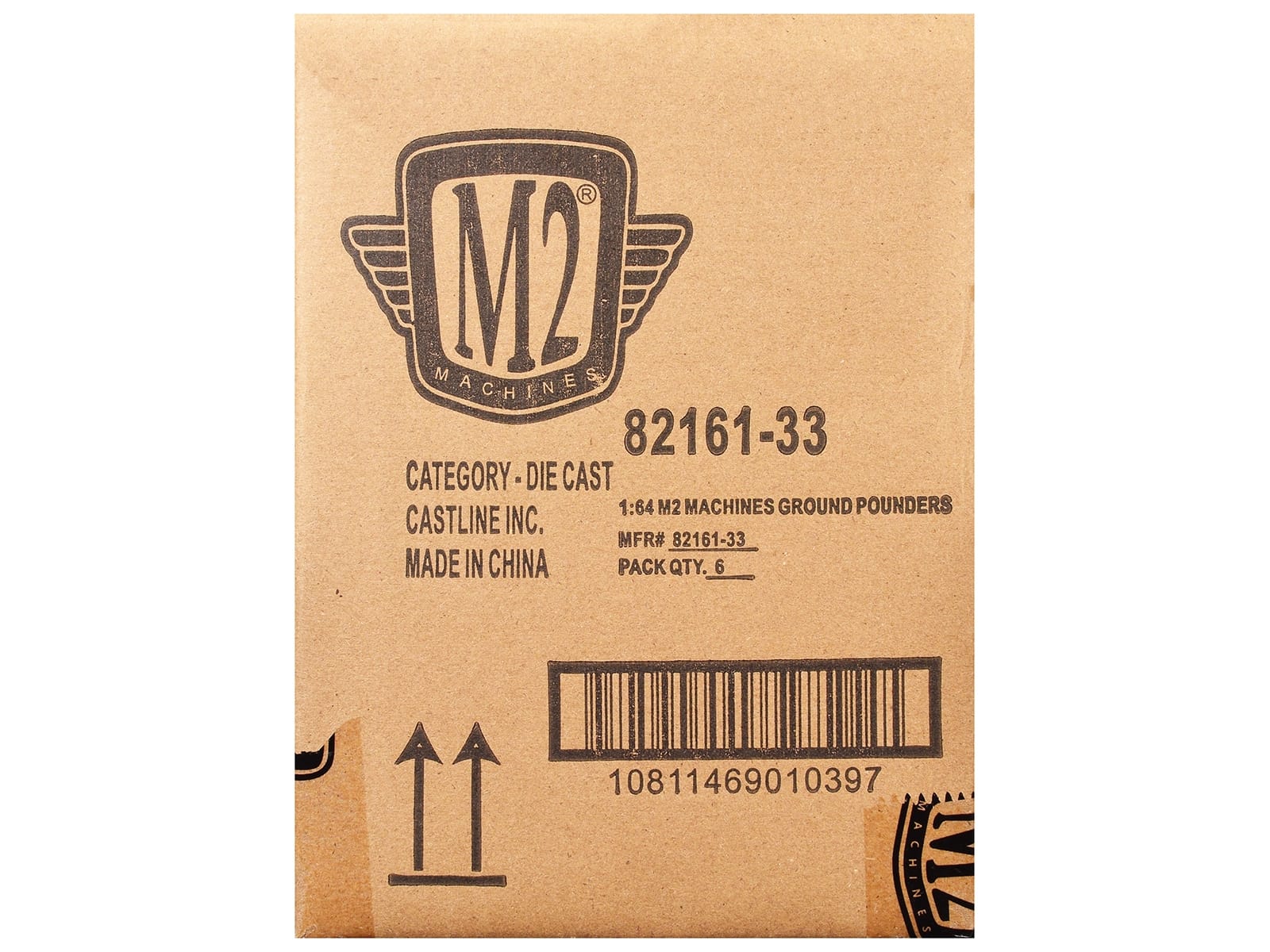 "Ground Pounders" 6 Cars Set Release 33 IN DISPLAY CASES Limited Edition 1/64 Diecast Model Cars by M2 Machines - Image 4