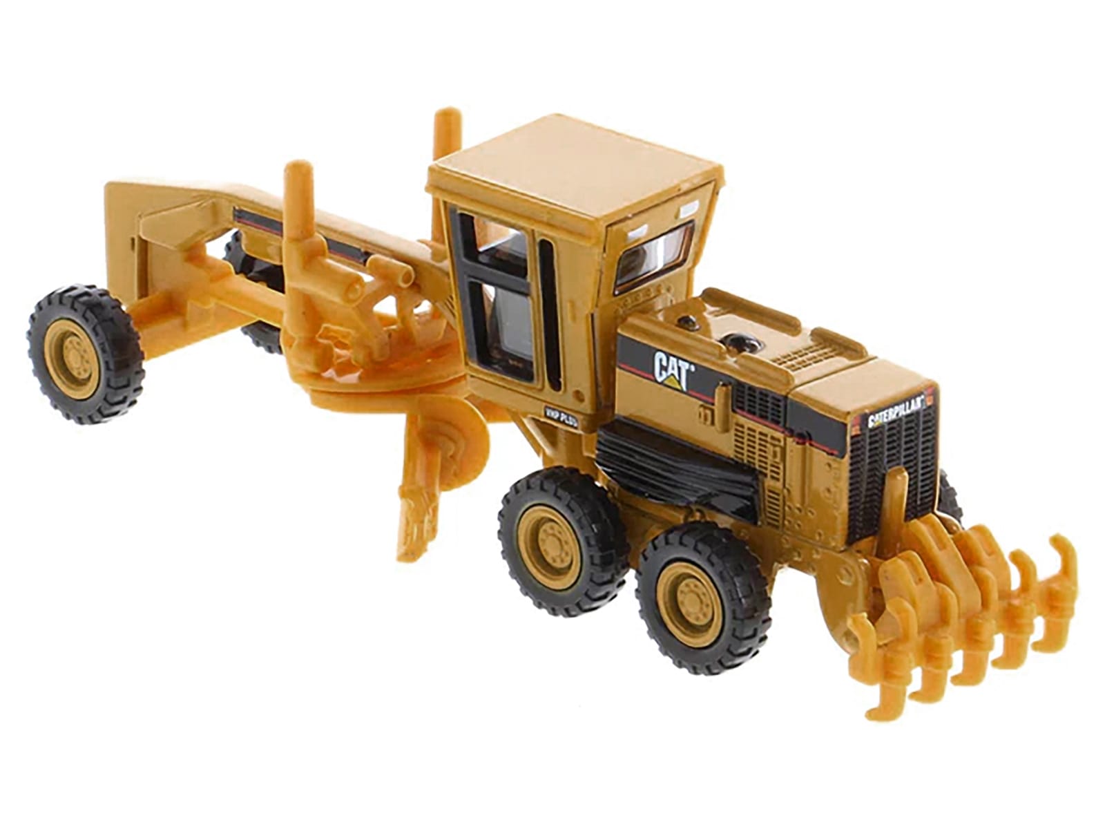 CAT Caterpillar 163H Motor Grader Yellow 1/87 (HO) Diecast Model by Diecast Masters - Image 4