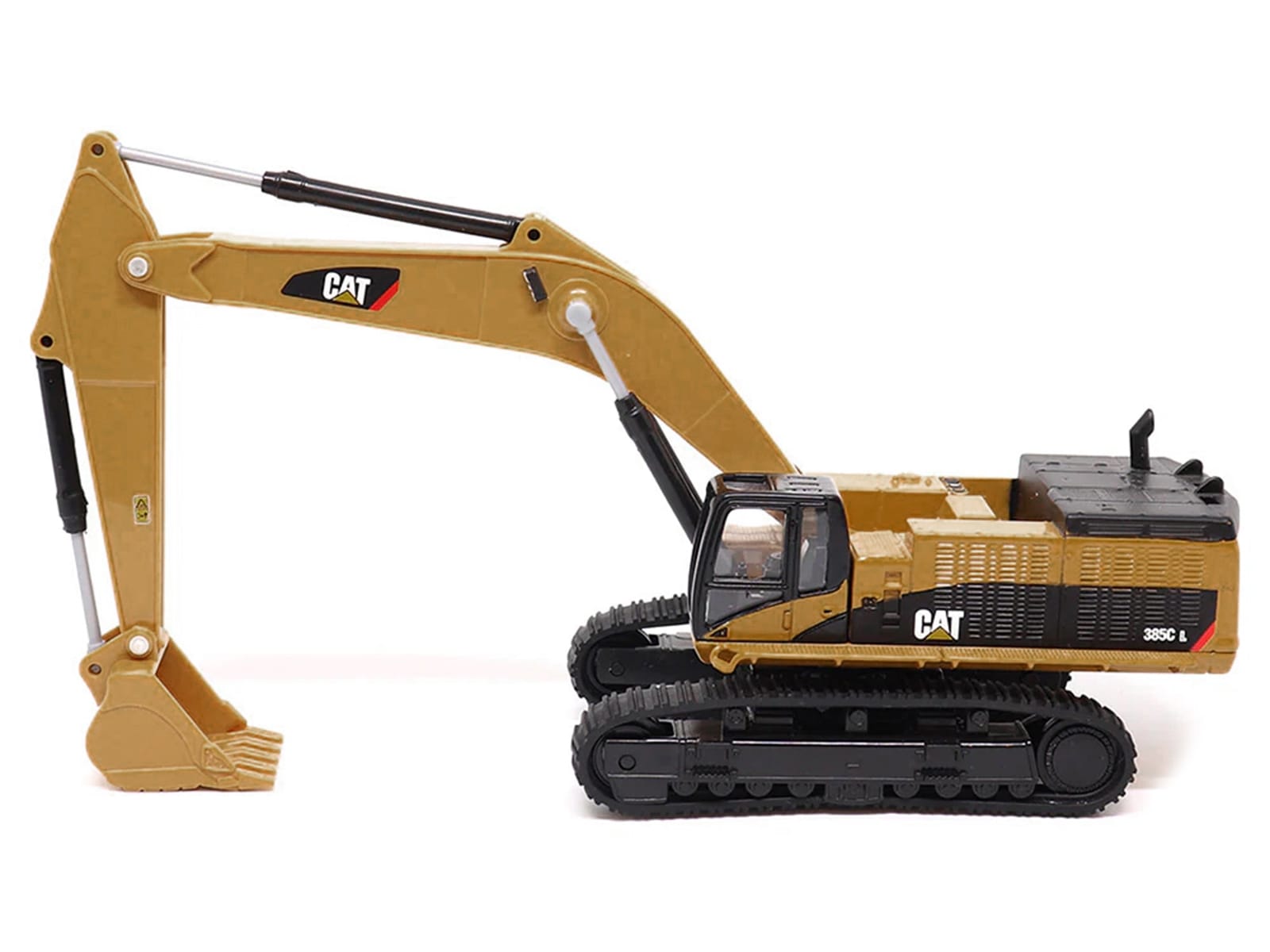CAT Caterpillar 385C L Hydraulic Excavator Yellow 1/64 Diecast Model by Diecast Masters - Image 2
