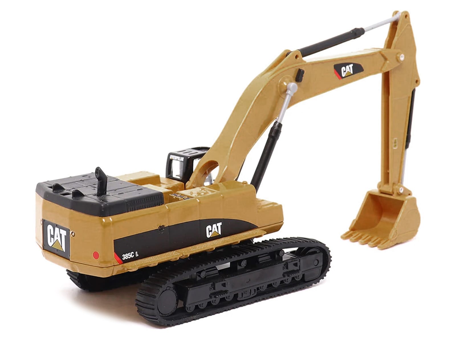 CAT Caterpillar 385C L Hydraulic Excavator Yellow 1/64 Diecast Model by Diecast Masters - Image 3