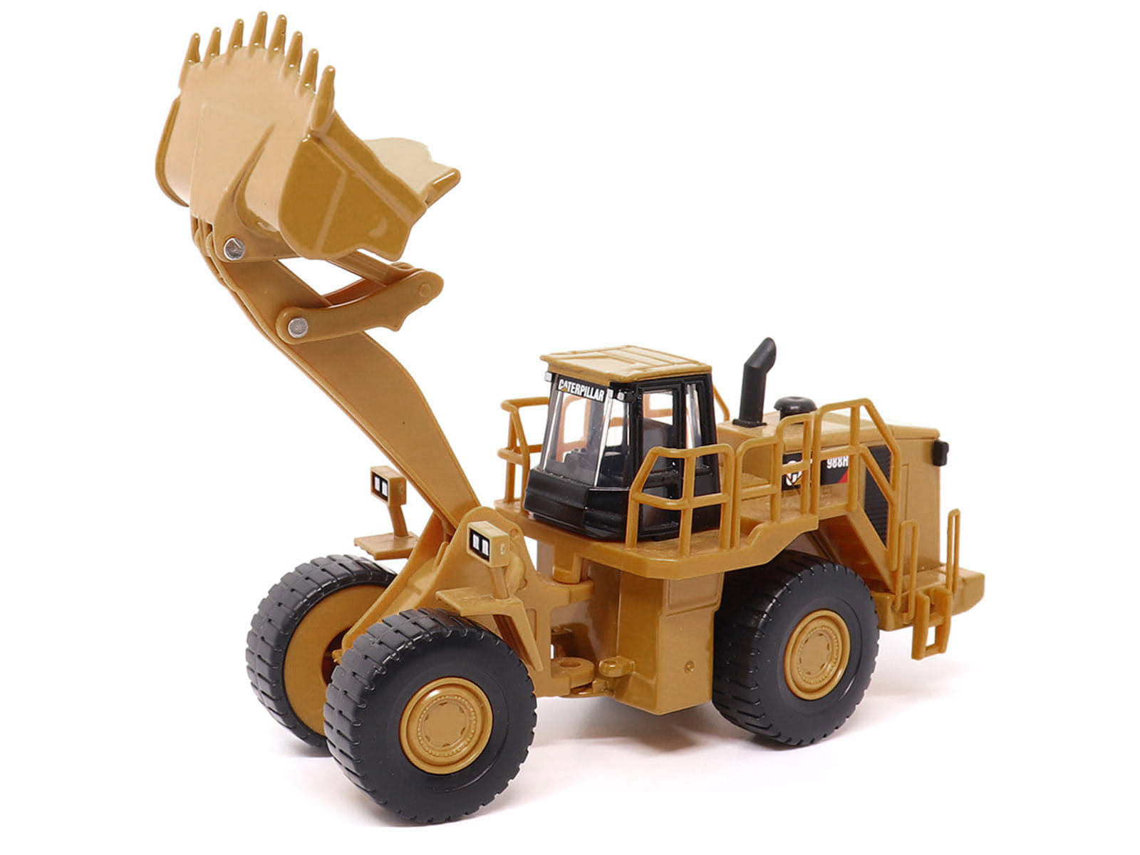 CAT Caterpillar 988H Wheel Loader Yellow 1/64 Diecast Model by Diecast Masters - Image 2