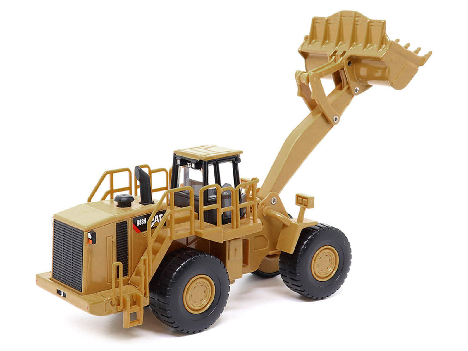 CAT Caterpillar 988H Wheel Loader Yellow 1/64 Diecast Model by Diecast Masters - Image 5