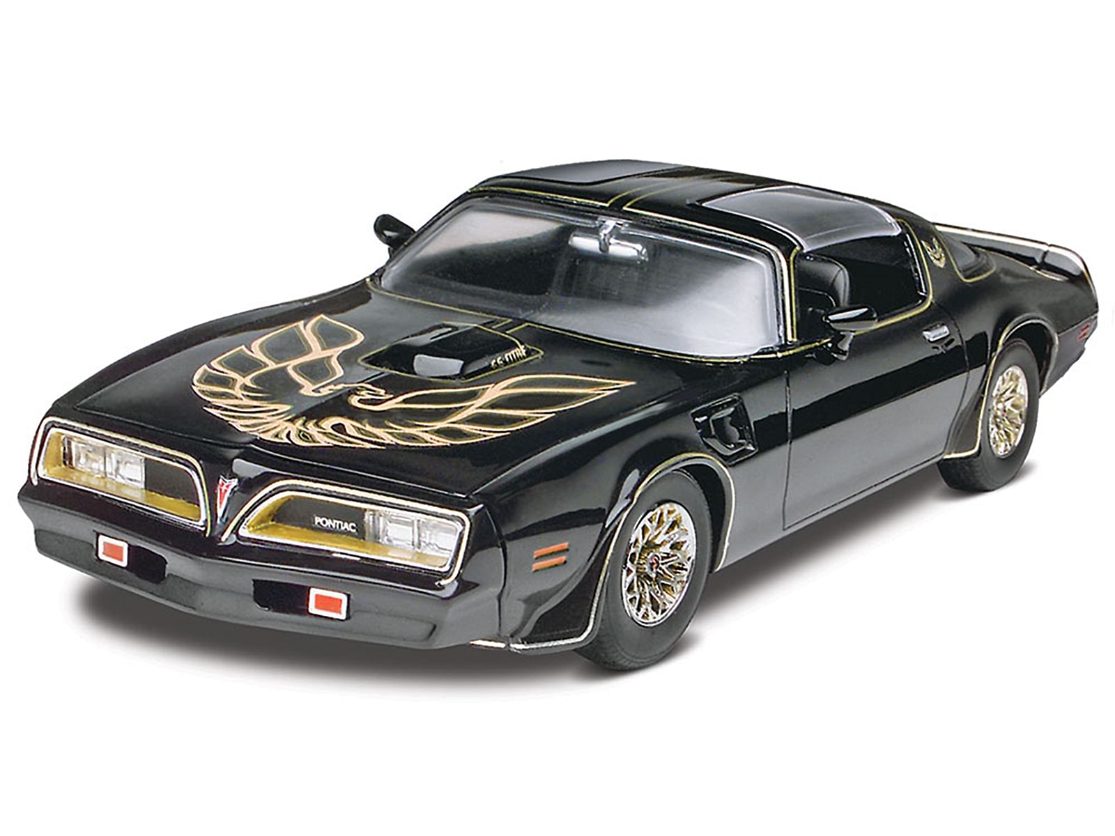 Level 4 Model Kit 1977 Pontiac Firebird “Smokey and the Bandit” (1977) Movie 1/25 Scale Model Car by Revell