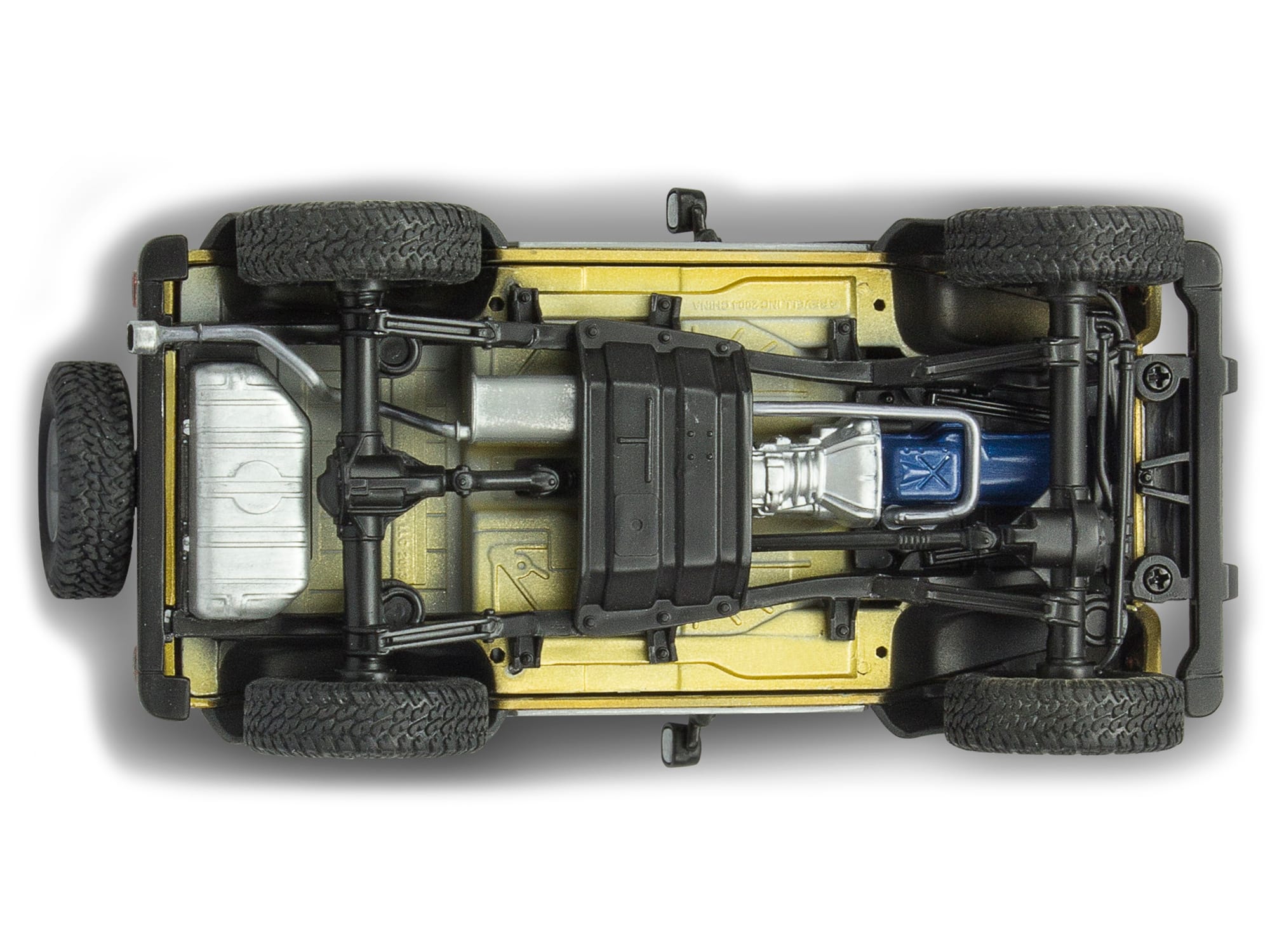 Level 4 Model Kit Jeep Wrangler Rubicon 1/25 Scale Model by Revell - Image 4