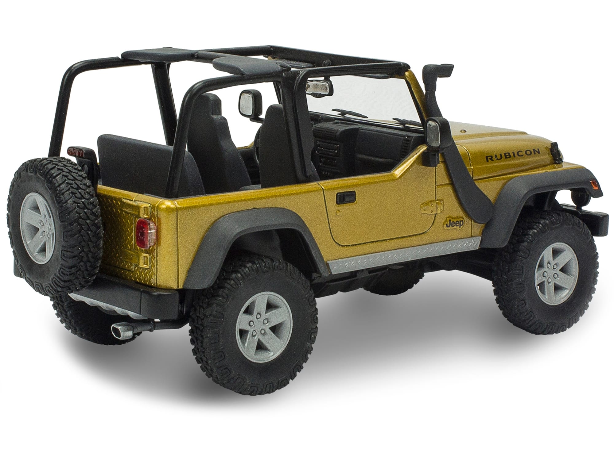 Level 4 Model Kit Jeep Wrangler Rubicon 1/25 Scale Model by Revell - Image 5