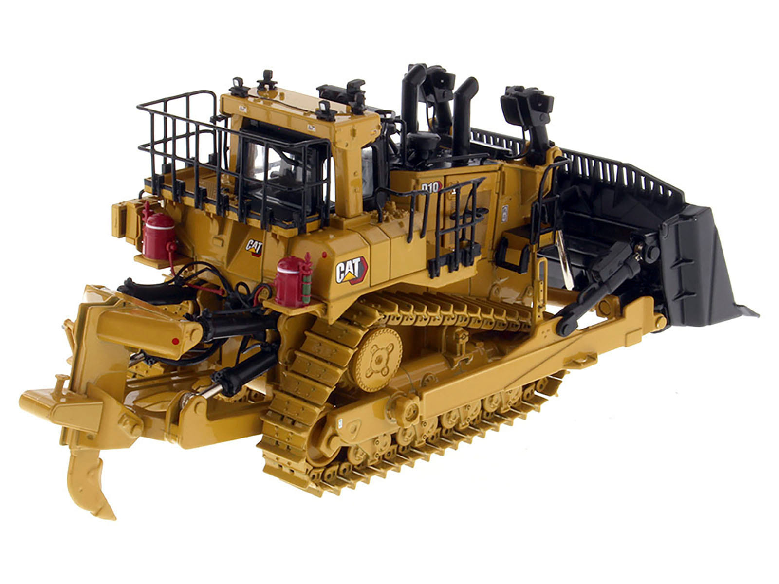 CAT Caterpillar D10 Track Type Dozer Yellow "High Line Series" 1/50 Diecast Model by Diecast Masters - Image 3