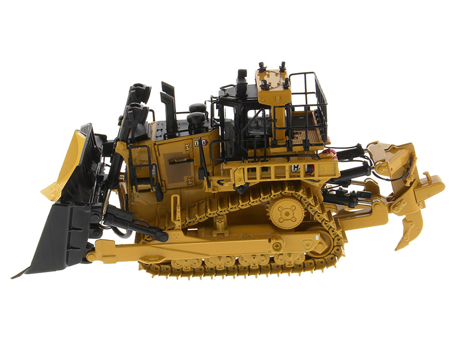 CAT Caterpillar D10 Track Type Dozer Yellow "High Line Series" 1/50 Diecast Model by Diecast Masters - Image 5
