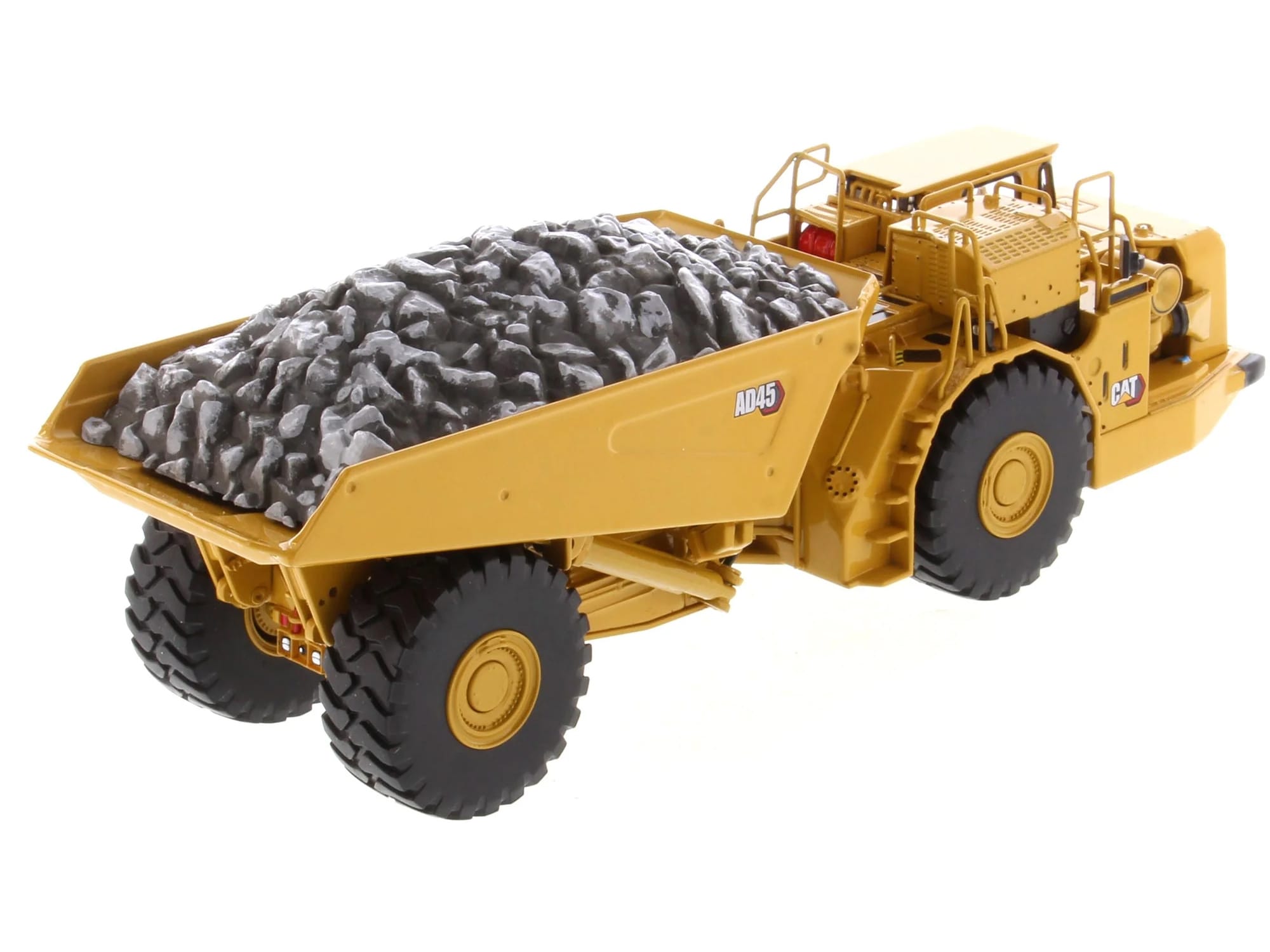 CAT Caterpillar AD45 Underground Articulated Truck Yellow "High Line" Series 1/50 Diecast Model by Diecast Masters - Image 2
