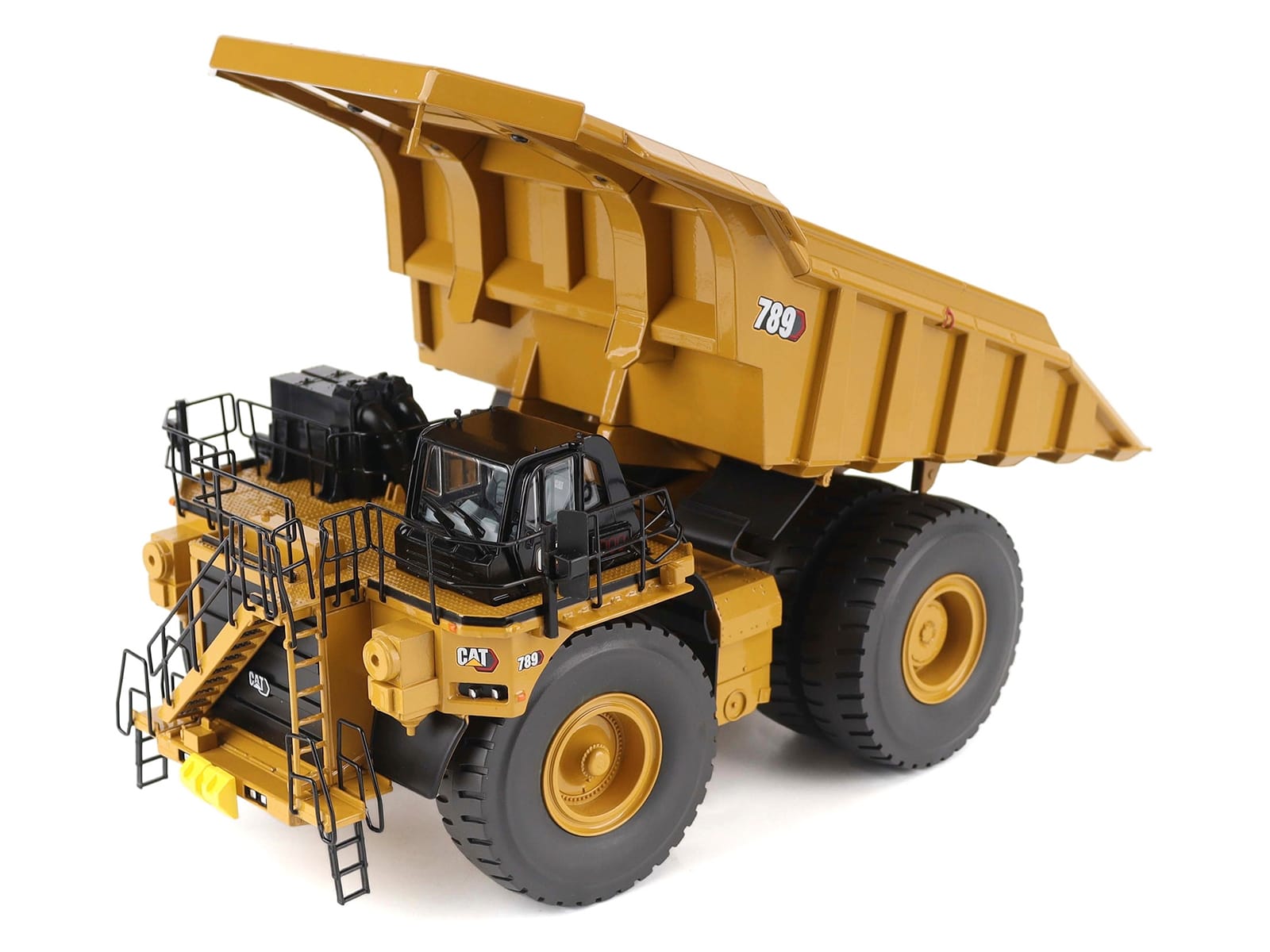 CAT Caterpillar 789 Mining Truck Yellow "High Line" Series 1/50 Diecast Model by Diecast Masters - Image 3