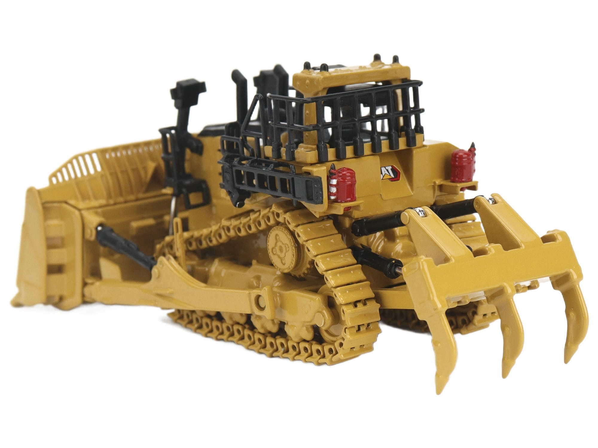 CAT Caterpillar D11 Track Type Dozer TKN Design Yellow "High Line" Series 1/87 (HO) Diecast Model by Diecast Masters - Image 3