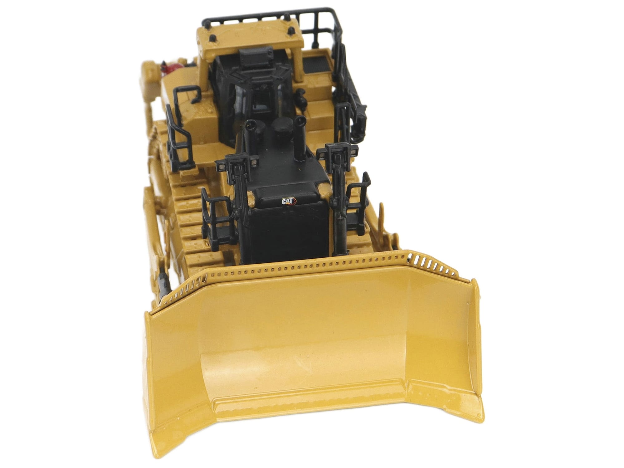 CAT Caterpillar D11 Track Type Dozer TKN Design Yellow "High Line" Series 1/87 (HO) Diecast Model by Diecast Masters - Image 4