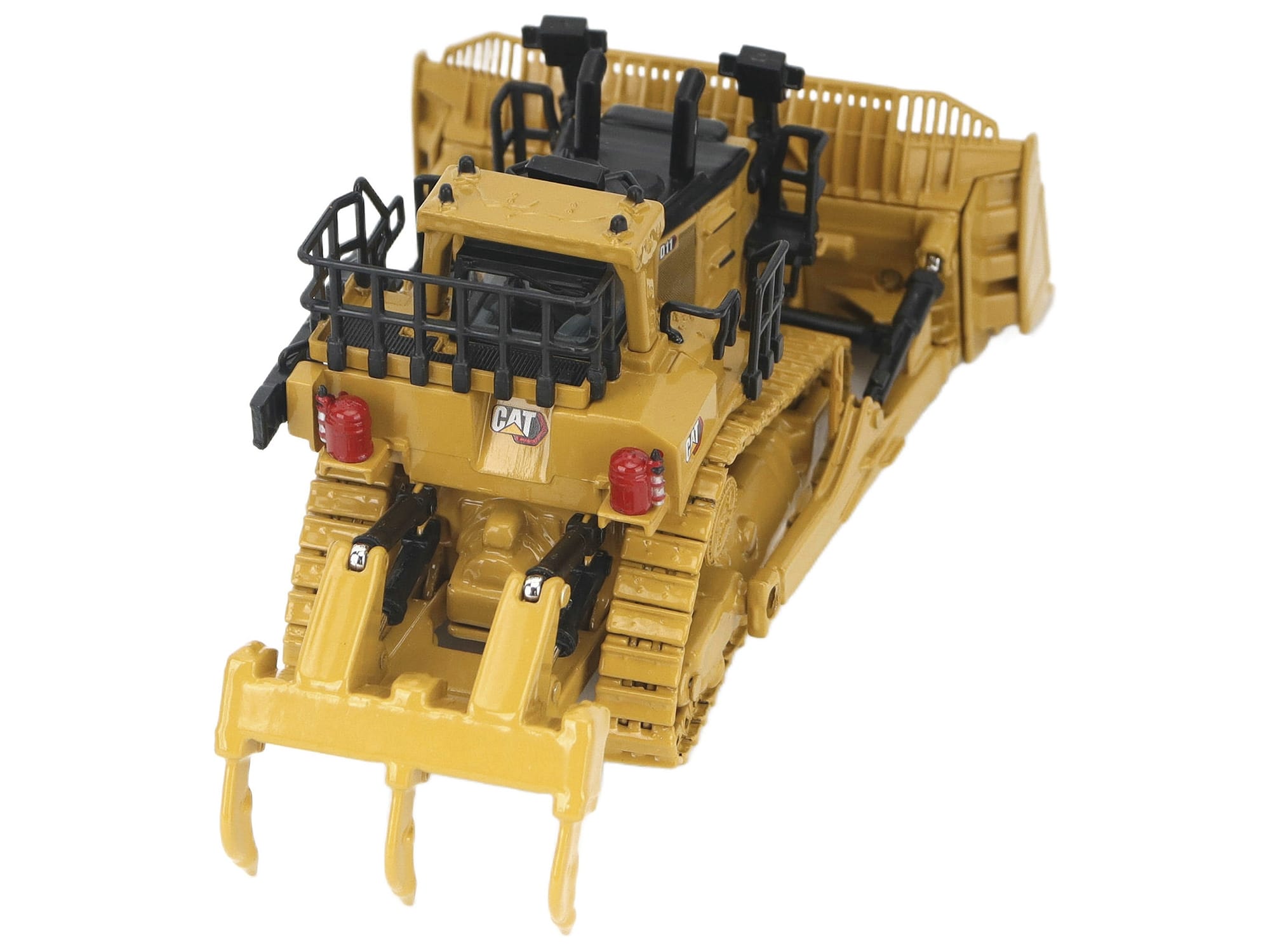 CAT Caterpillar D11 Track Type Dozer TKN Design Yellow "High Line" Series 1/87 (HO) Diecast Model by Diecast Masters - Image 5