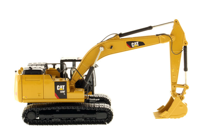 CAT Caterpillar 320F L Hydraulic Excavator with Operator "Core Classics" Series 1/50 Diecast Model by Diecast Masters - Image 2