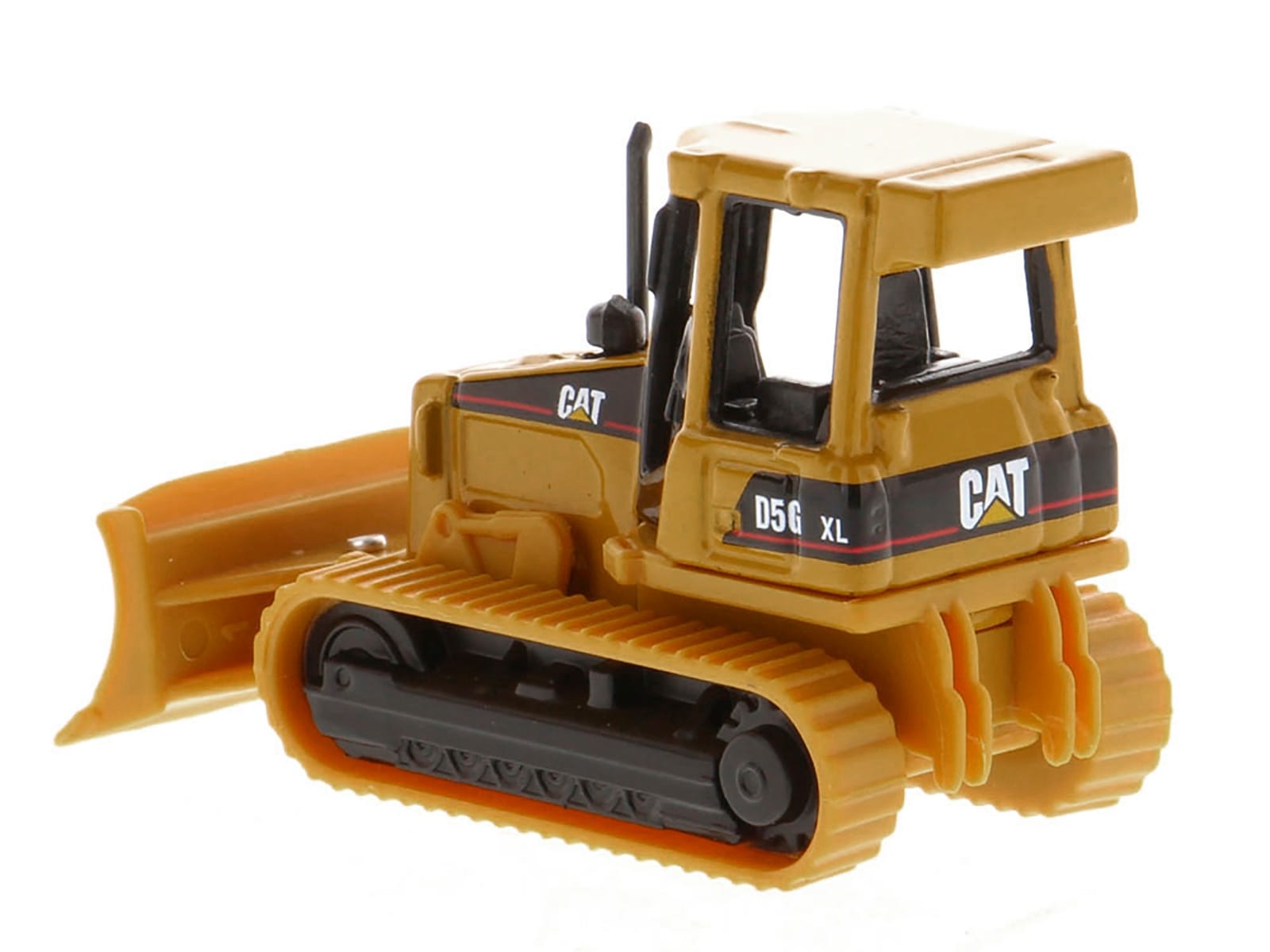 CAT Caterpillar D5G XL Track-Type Tractor Yellow "Micro-Constructor" Series Diecast Model by Diecast Masters - Image 4