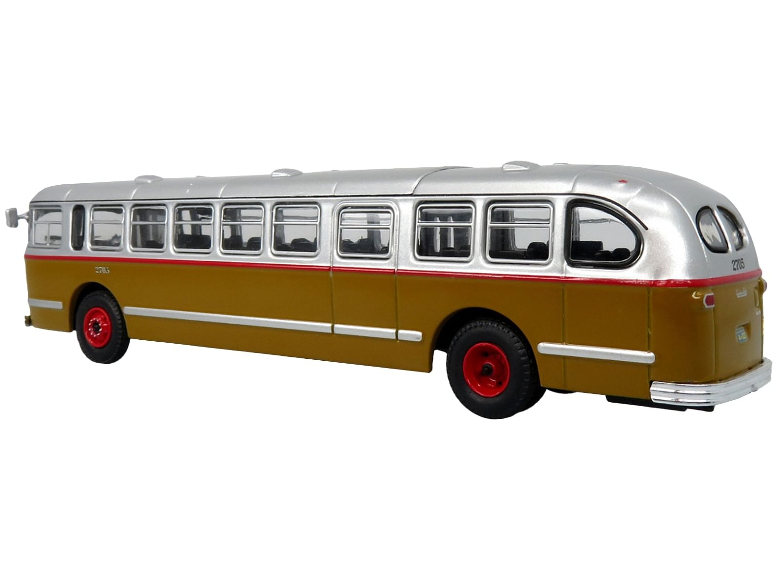 1952 CCF-Brill CD-44 Transit Bus STM (Societe de Transport de Montreal) “S-Laurent” “Vintage Bus & Motorcoach Collection” 1/87 (HO) Diecast Model by Iconic Replicas