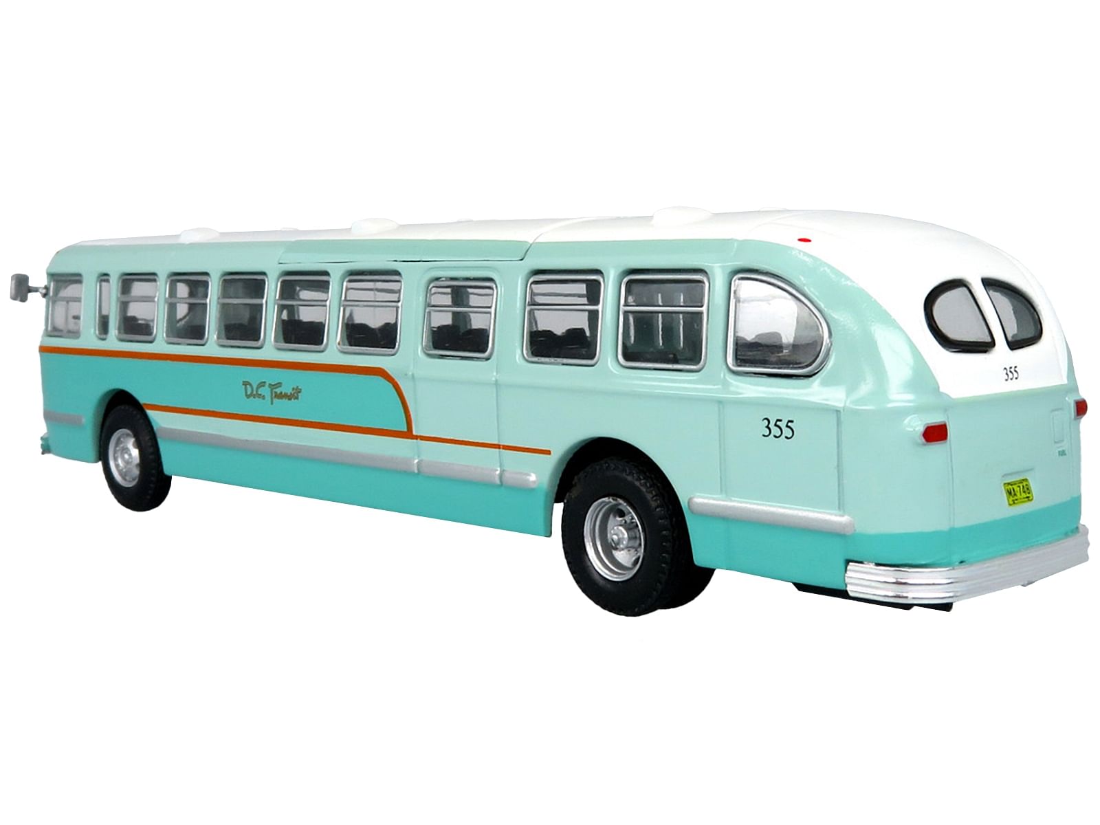 1952 CCF-Brill CD-44 Transit Bus DC Transit “30 17th & Penna SE” “Vintage Bus & Motorcoach Collection” 1/87 (HO) Diecast Model by Iconic Replicas