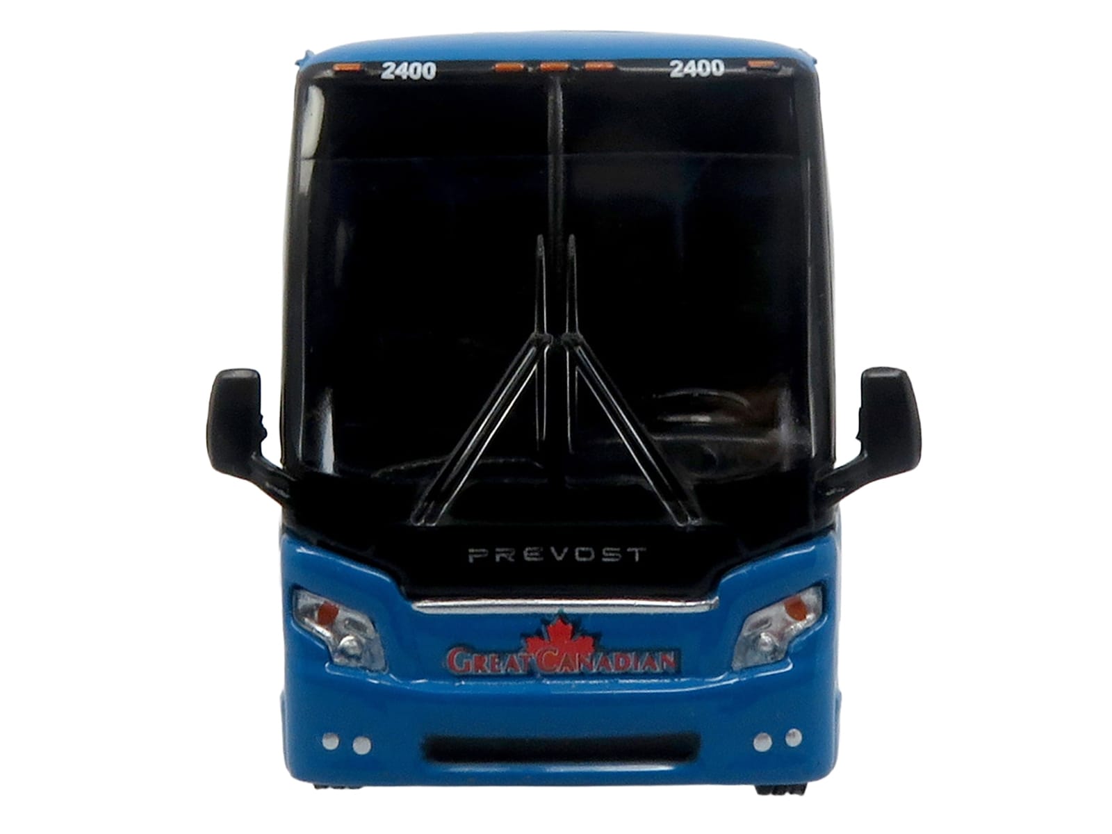 Prevost H3-45 Coach Bus "Great Canadian Coaches" Blue with Graphics Limited Edition 1/87 (HO) Diecast Model by Iconic Replicas - Image 4