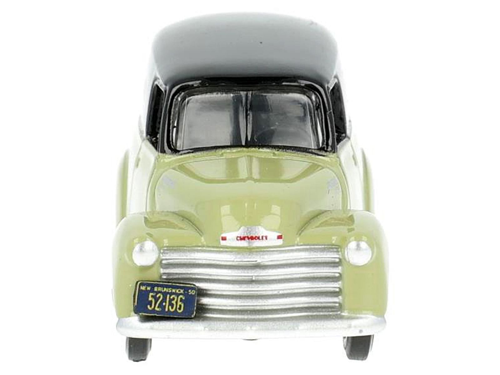 1950 Chevrolet Panel Van “Speciality Foods” Light Green and Black 1/87 (HO) Scale Diecast Model Car by Oxford Diecast