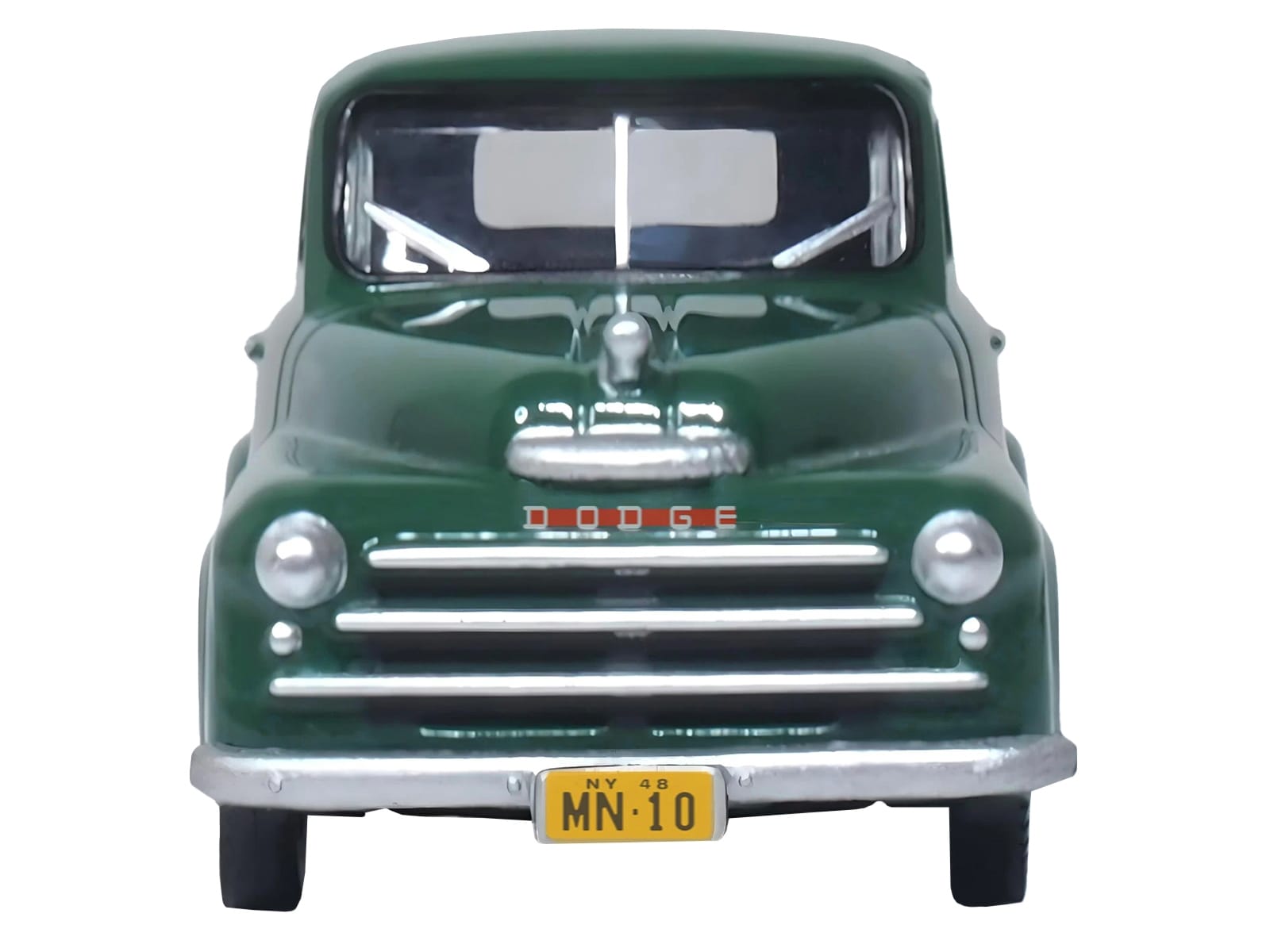1948 Dodge B-1B Pickup Truck Green "Railway Express Agency" 1/87 (HO) Scale Diecast Model Car by Oxford Diecast - Image 2