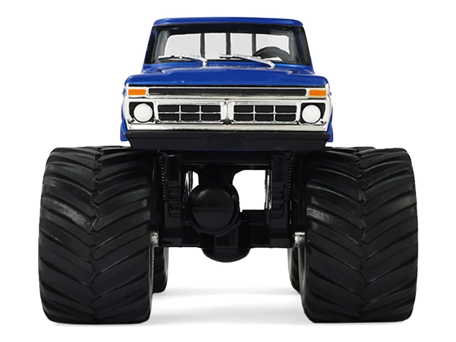 1976 Ford F-250 Monster Truck "Garbage Pail Kids 40th Anniversary - Buck Truck" Blue Metallic with Graphics "Kings of Crunch" Series 1/43 Diecast Model Car by Greenlight - Image 5