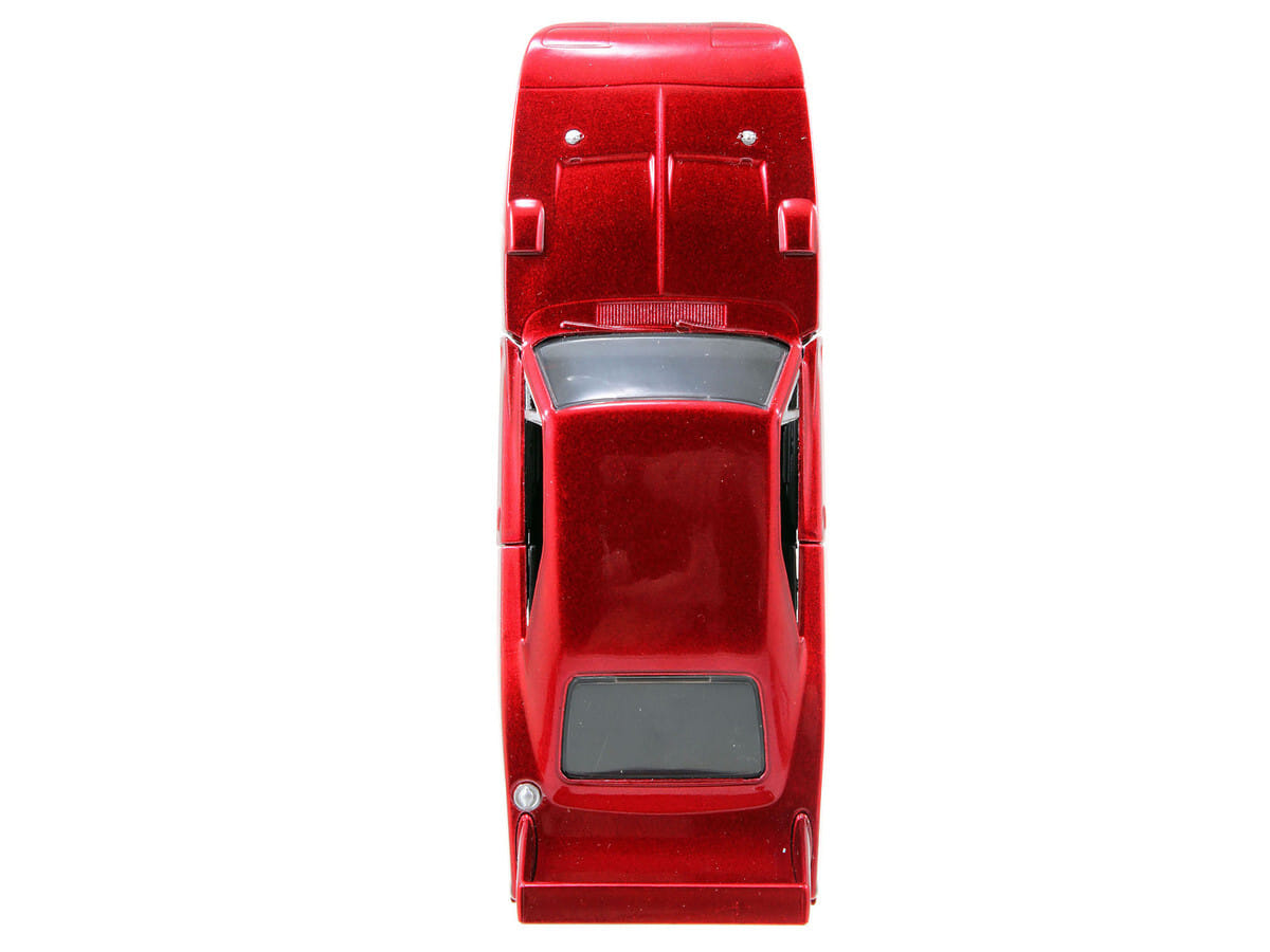 Dom's Dodge Charger Daytona Red Metallic "Fast & Furious 6" (2013) Movie "25 Years of Fast & Furious" Series die cast model car by Jada - Image 5