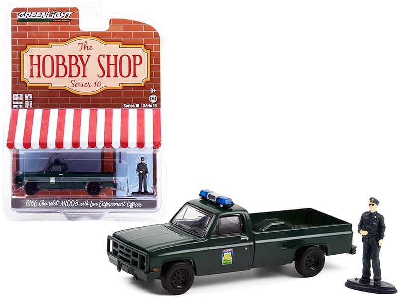 1986 Chevrolet M1008 Pickup Truck Dark Green “Florida Office of Agricultural Law Enforcement”...