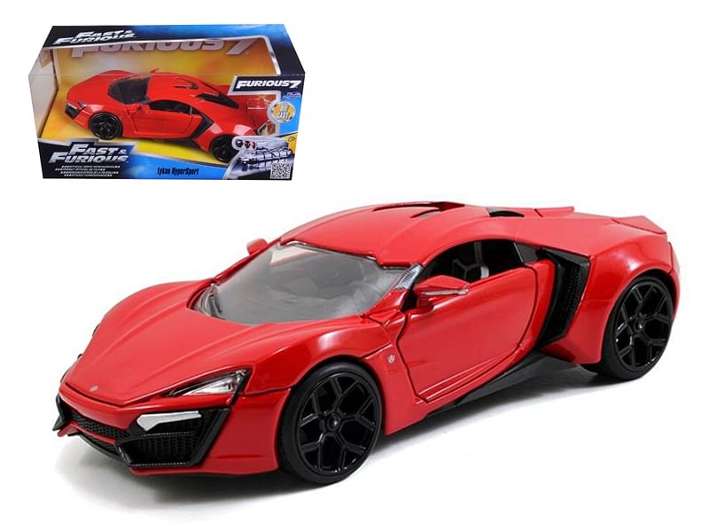 Lykan Hypersport “Fast & Furious 7” Movie 1/24 Diecast Model Car by Jada