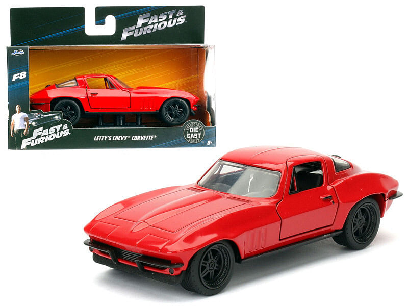 Letty’s Chevrolet Corvette Fast & Furious F8 “The Fate of the Furious” Movie 1/32 Diecast Model Car  by Jada