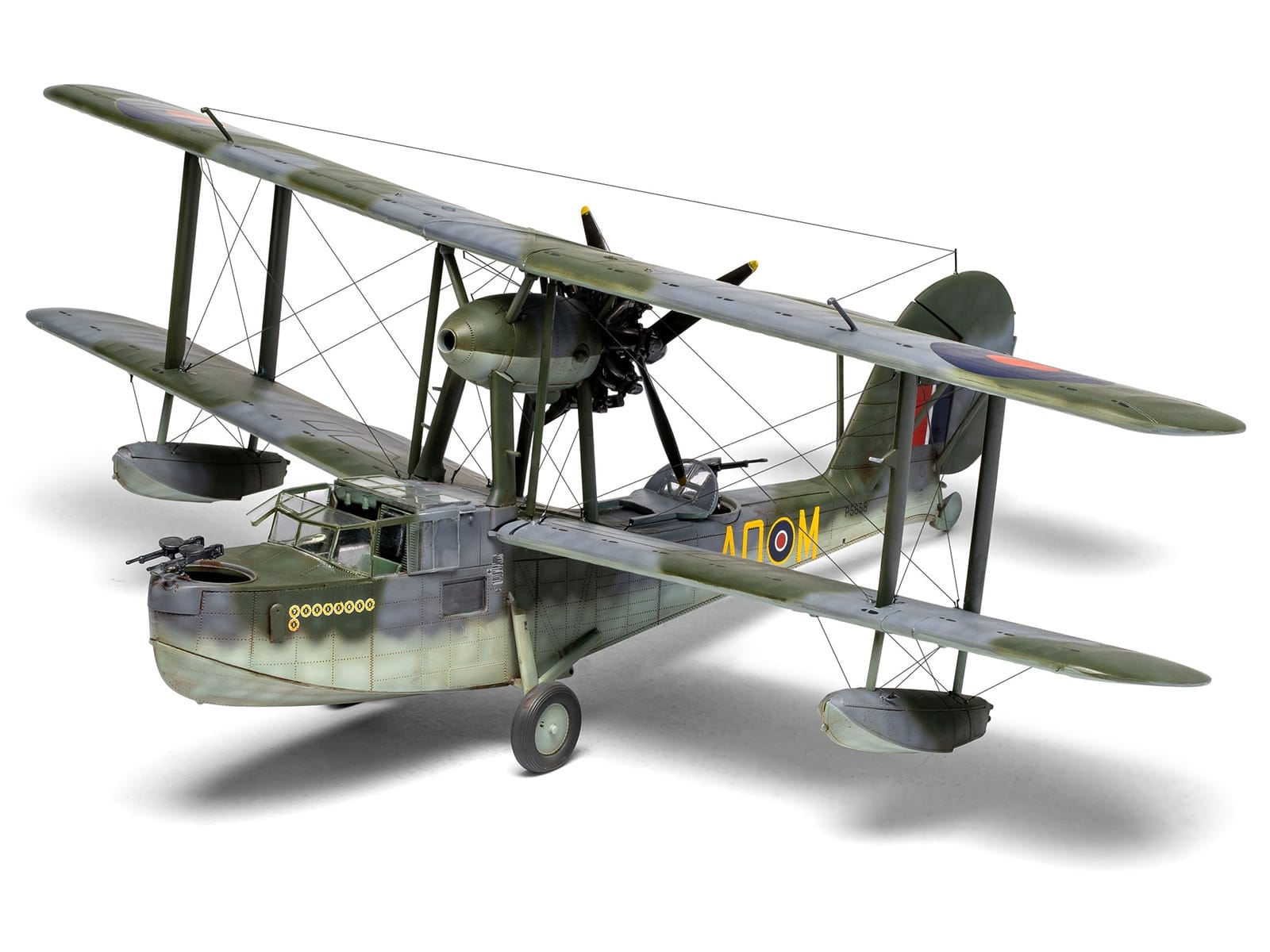 Level 3 Model Kit Supermarine Walrus Mk.I Aircraft with 3 Scheme Options 1/48 Plastic Model Kit by Airfix - Image 3
