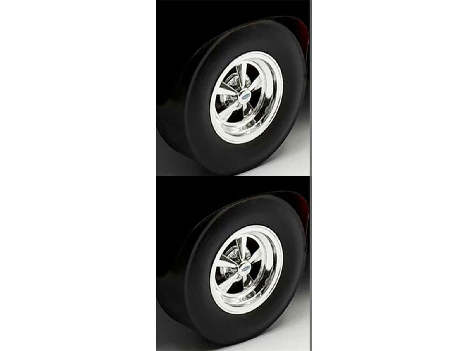 "Cragar" Wheel and Tire Set of 4 pieces from "1970 Pontiac GTO Ram Air IV" for 1/18 Scale Models by Acme - Image 2