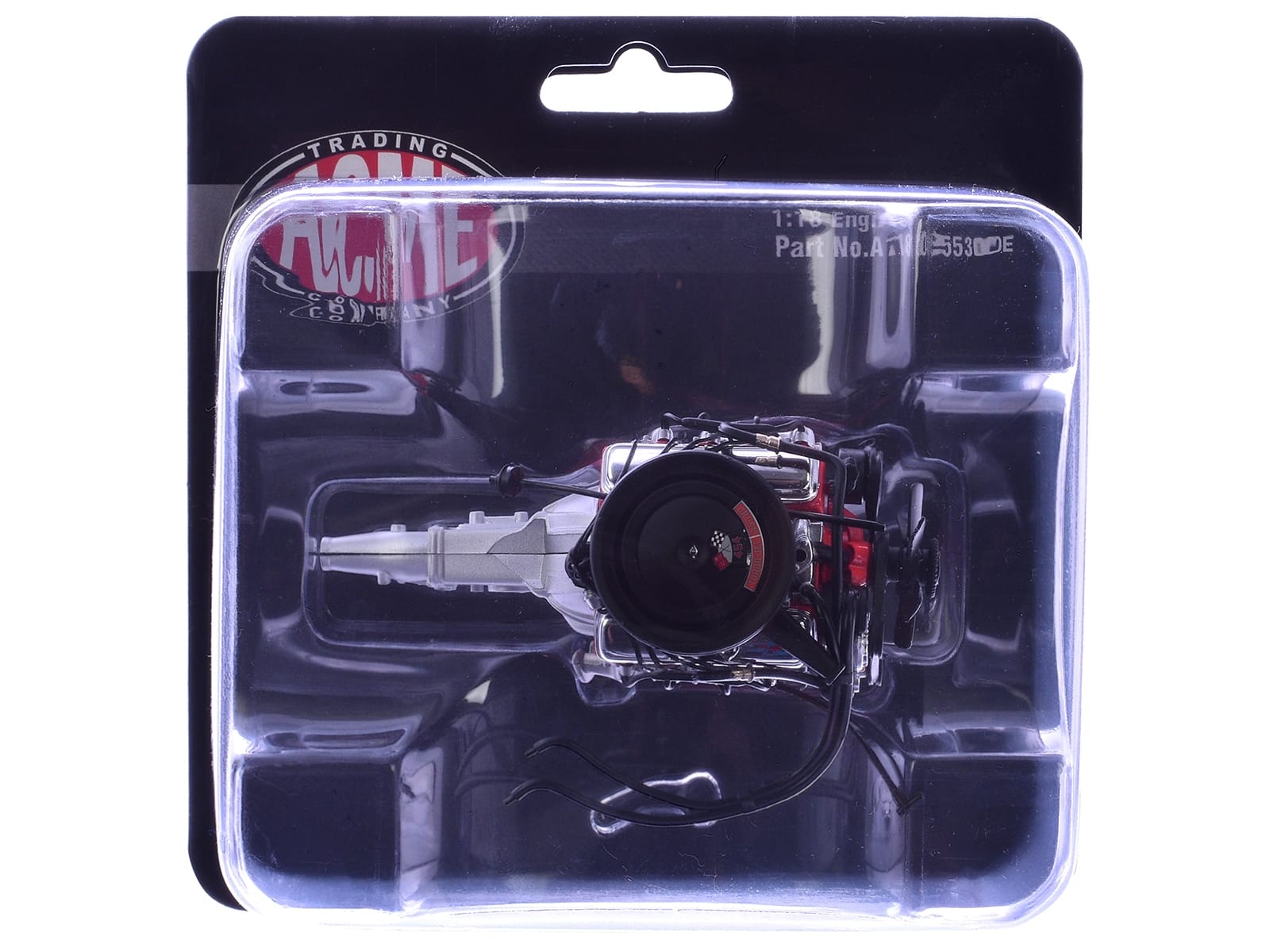 454 LS6 Engine and Transmission Replica from "1970 Chevrolet Chevelle SS" 1/18 Model by ACME - Image 3