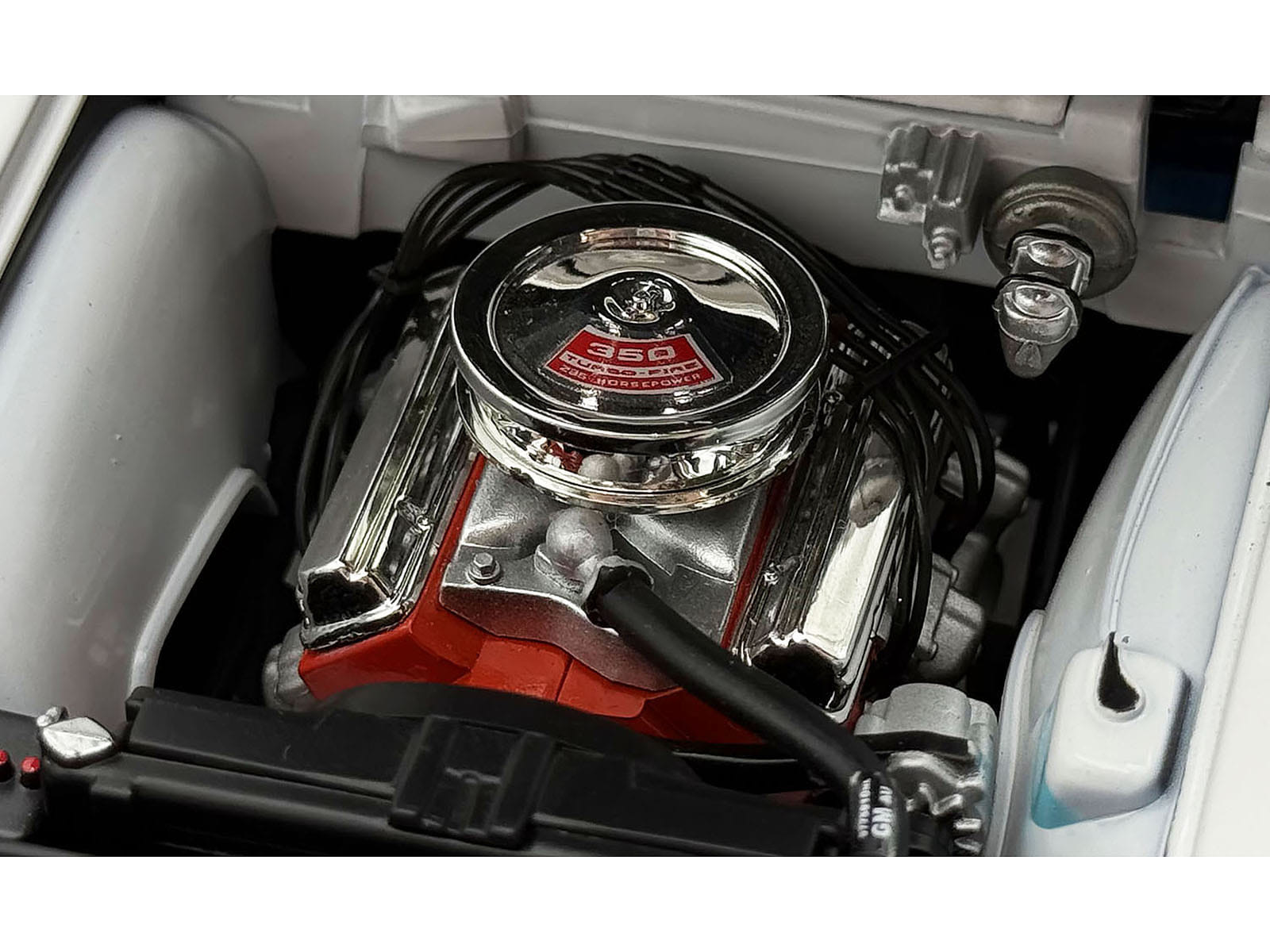 1967 Chevrolet Camaro RS/SS "Car Craft Test Car" White Limited Edition to 180 pieces Worldwide 1/18 Diecast Model Car by ACME - Image 3