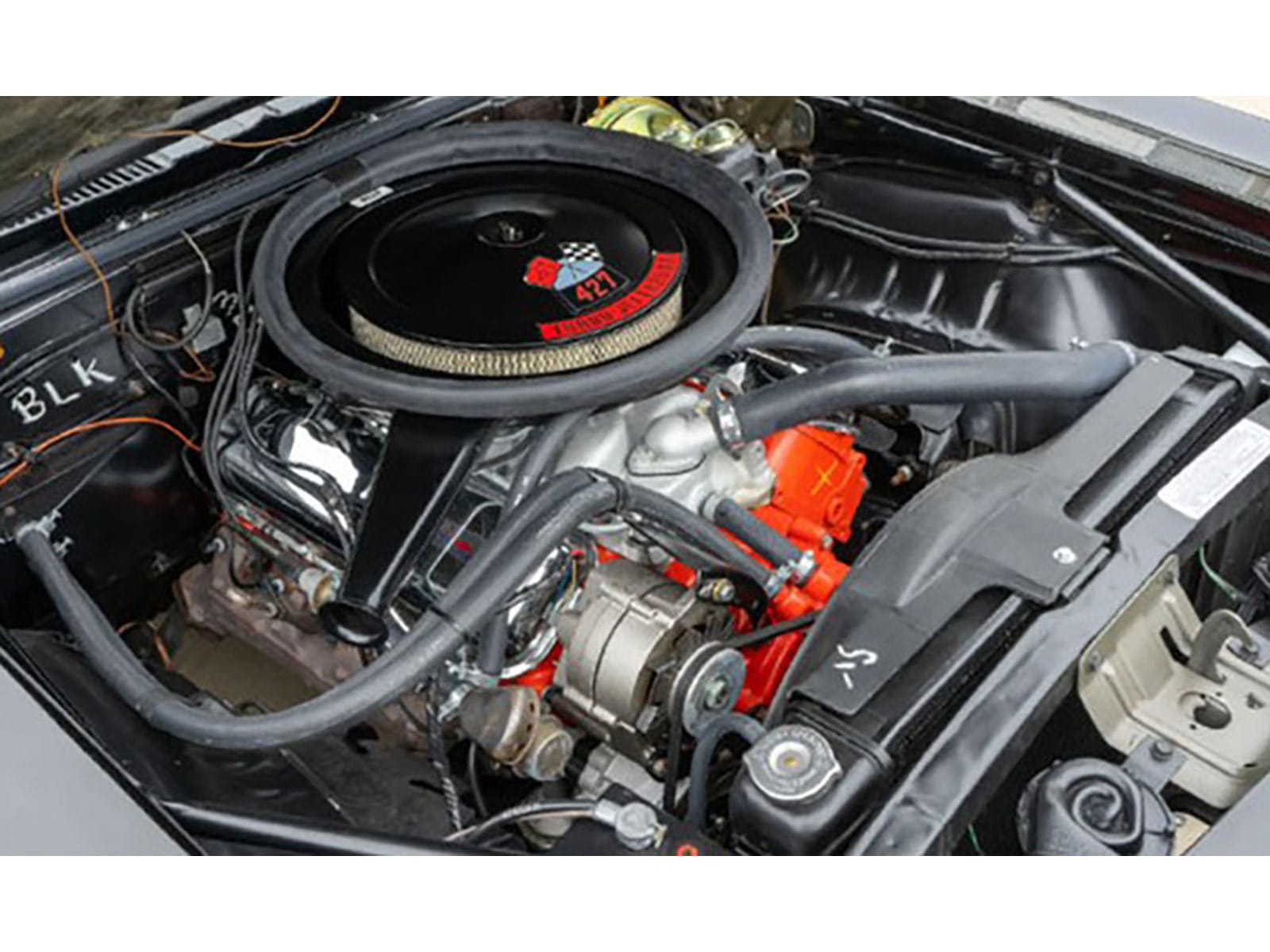 427 Engine & Transmission Replica from "1969 Chevrolet COPO Camaro" 1/18 Model by ACME - Image 3