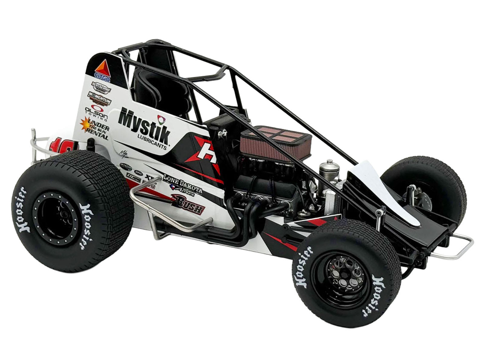 Winged Sprint Car #10 Ryan Timms "Liebig Motorsports - Hampel Oil" (2026) 1/18 Diecast Model Car by ACME - Image 3
