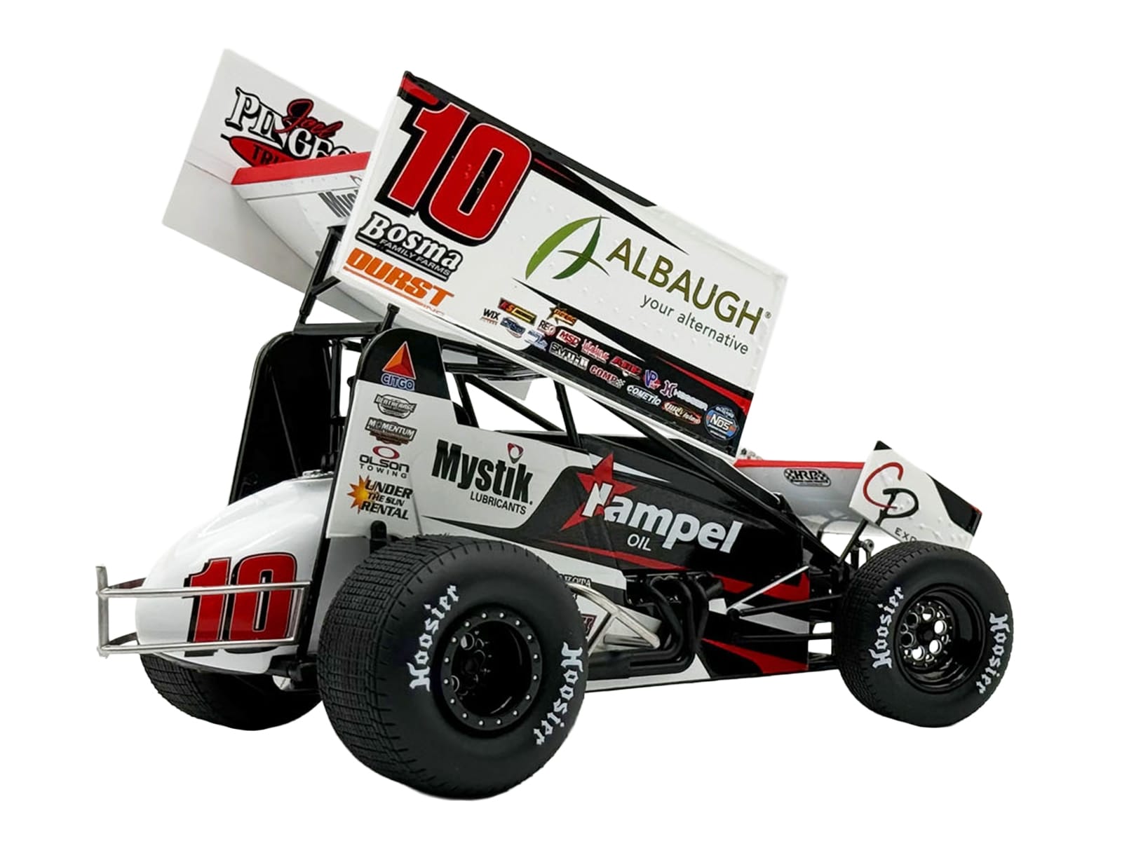 Winged Sprint Car #10 Ryan Timms "Liebig Motorsports - Hampel Oil" (2026) 1/18 Diecast Model Car by ACME - Image 5