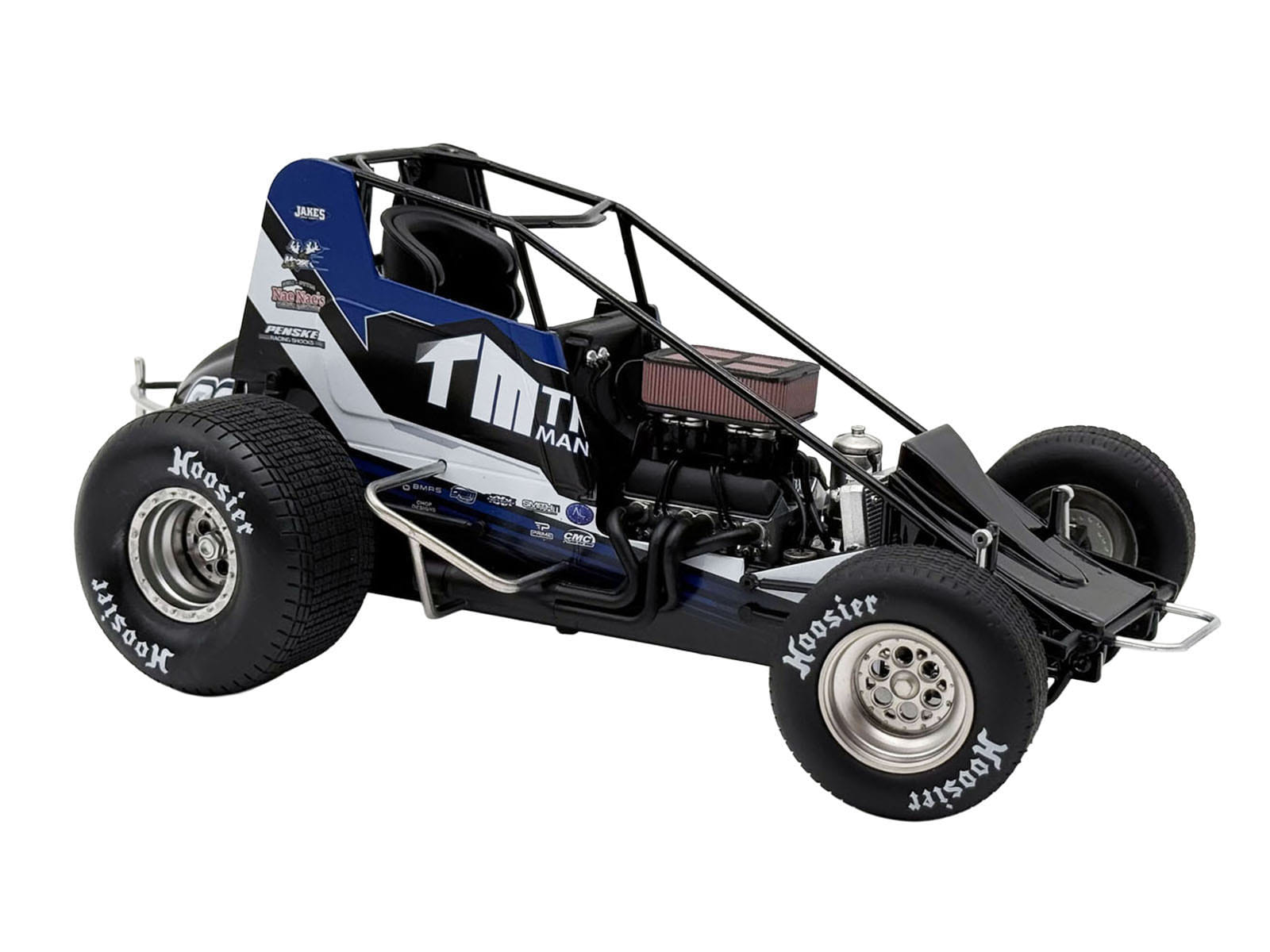 Winged Sprint Car #23 Chase Dietz "Treyco Manufacturing - Mountain Ridge Metals" (2026) 1/18 Diecast Model Car by ACME - Image 2