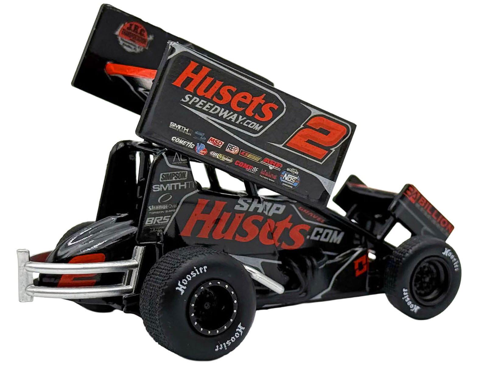 Winged Sprint Car #2 David Gravel "Husets Speedway - Big Game Motorsports" (2026) 1/50 Diecast Model Car by ACME - Image 3
