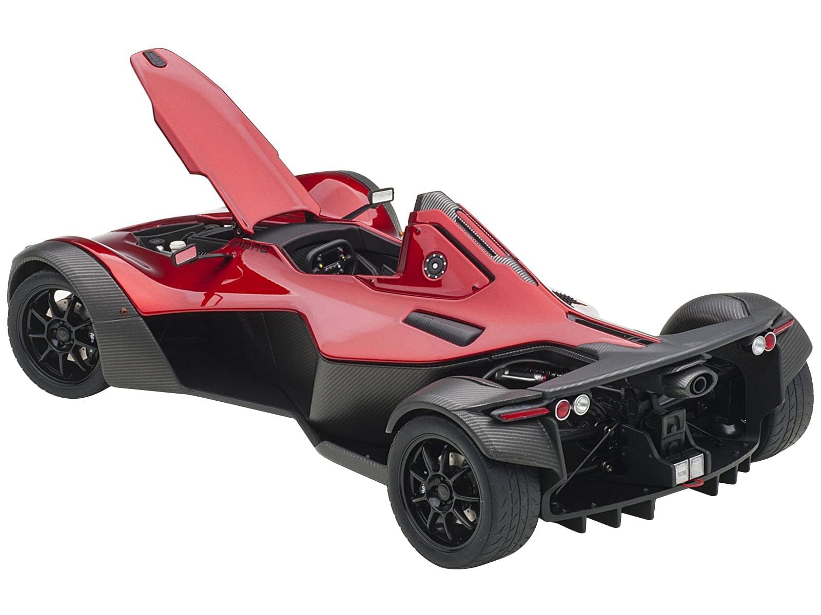 BAC Mono Metallic Red 1/18 Model Car by Autoart