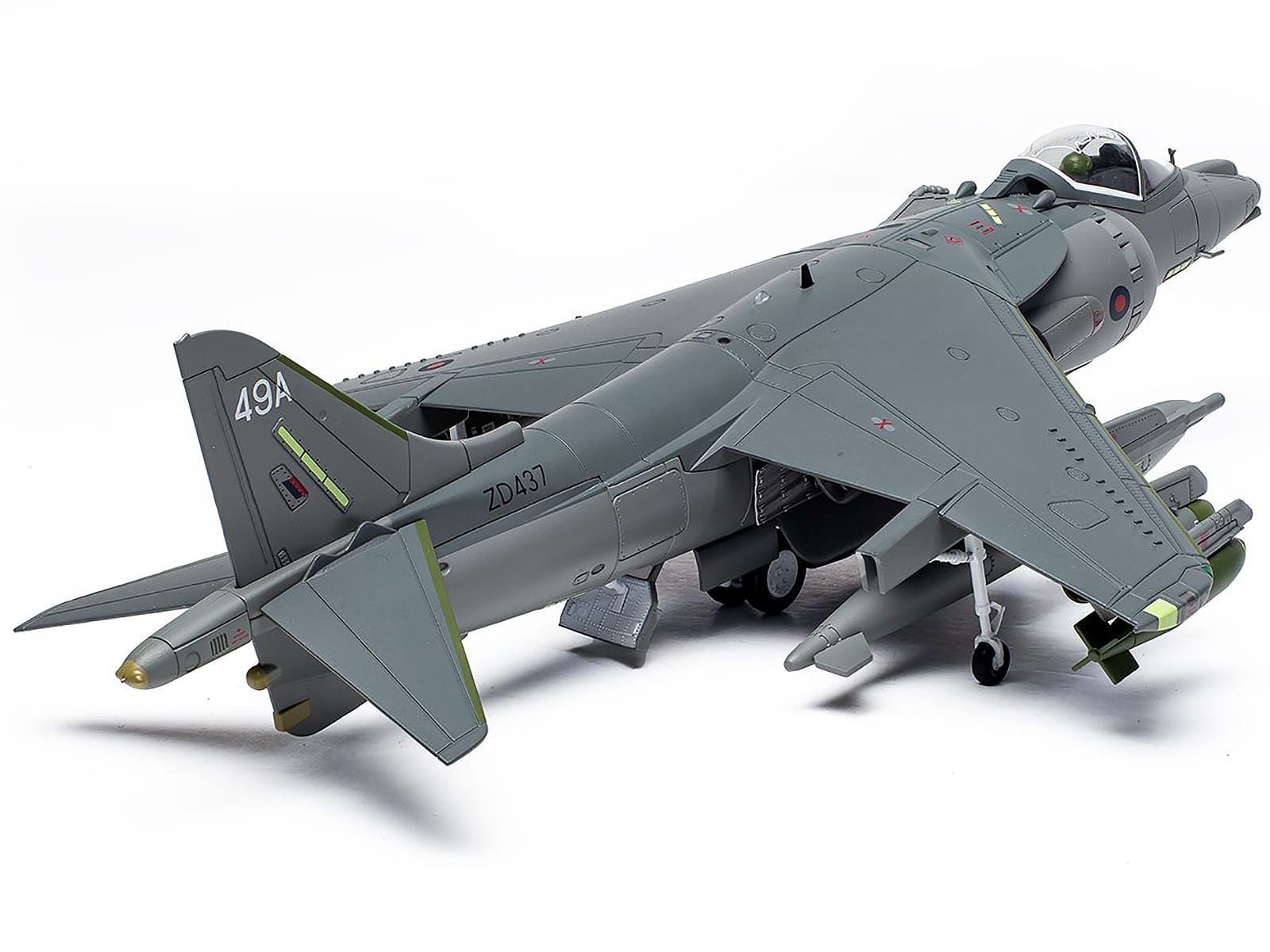 British Aerospace Harrier GR7A Aircraft "Michelle RAF No.1 Squadron Operation Herrick RAF Kandahar Afghanistan" (2007) Royal Air Force "The Aviation Archive" Series 1/48 Diecast Model by Corgi - Image 4