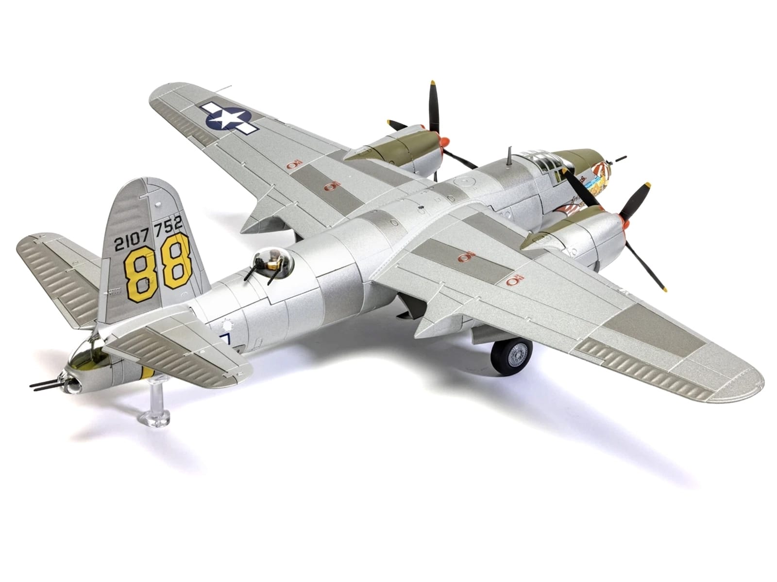 Martin B-26C-45-MO Marauder Aircraft "42-107752 Miss Arkansas 444th BS 320th BG 12th Air Force" (1944) United States Army Air Forces "The Aviation Archive" Series 1/72 Diecast Model by Corgi - Image 2
